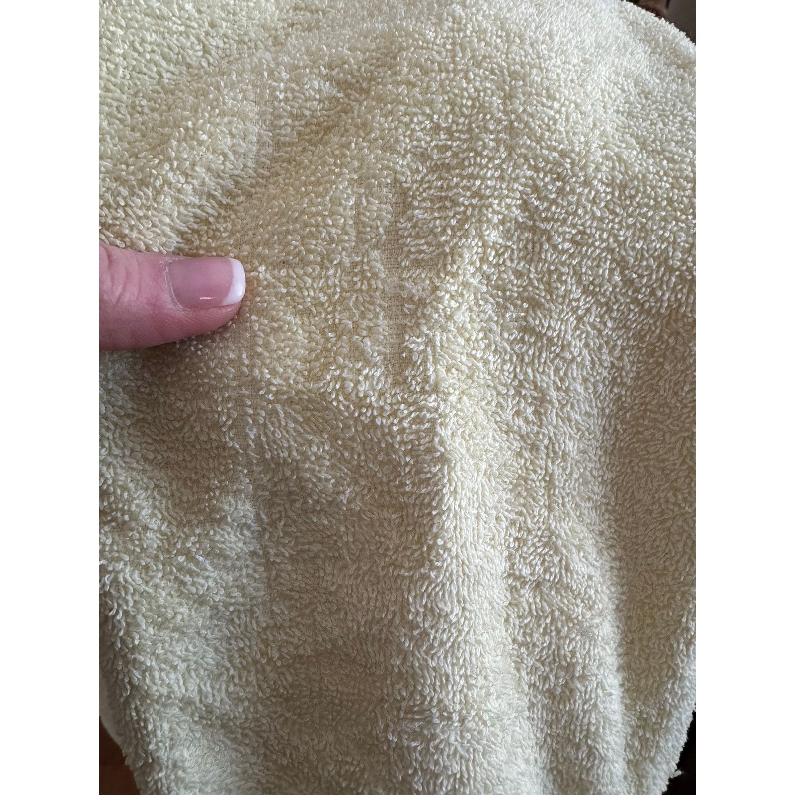 Vintage Vtg Terrycloth robe jacket double breasted beach pool yellow Size M / US 6-8 / IT 42-44 - 14 Thumbnail