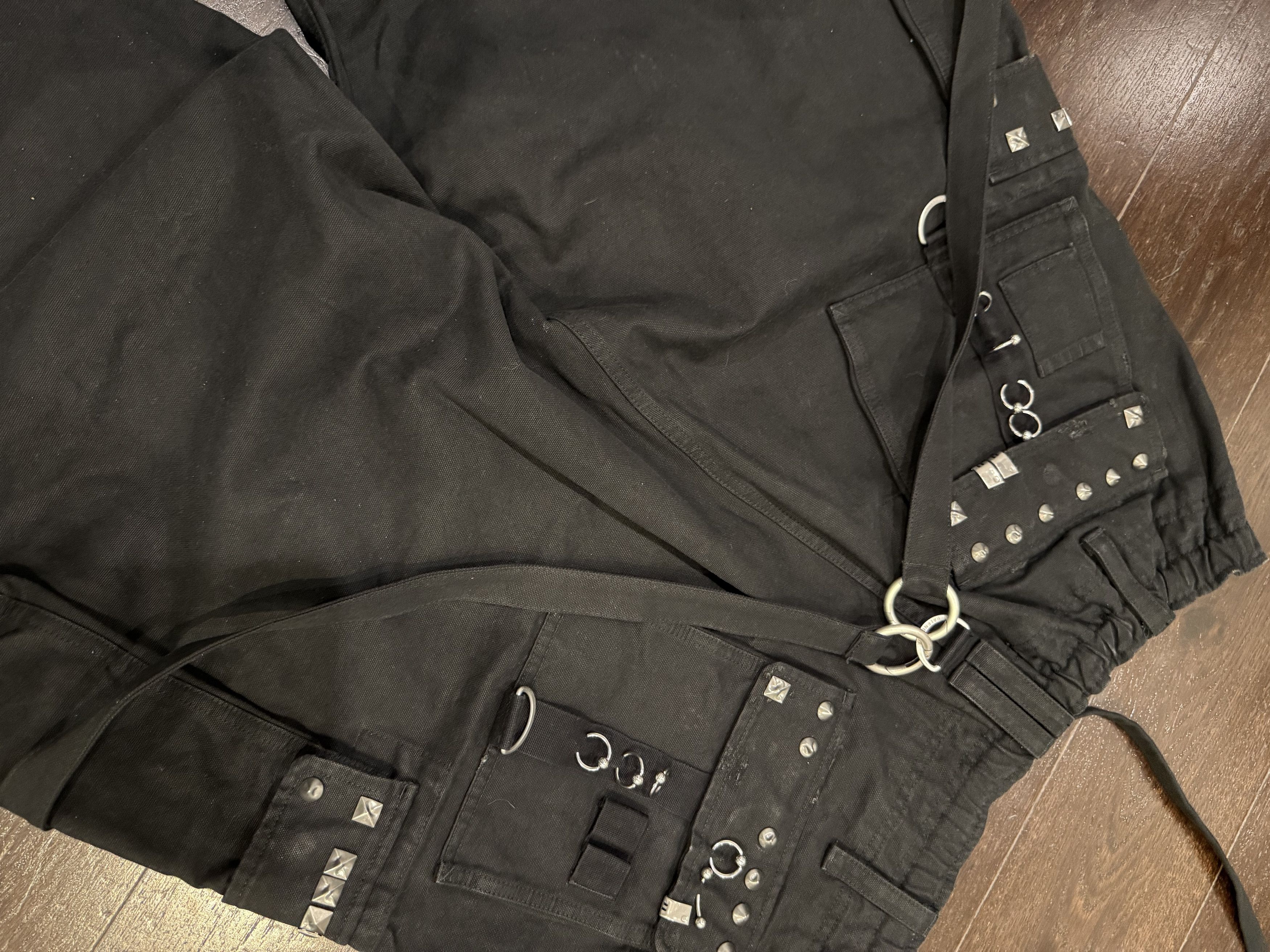Balenciaga Balenciaga Studded Cargo Pants Winter 24 Raver Size US 32 / EU 48 - 6 Thumbnail