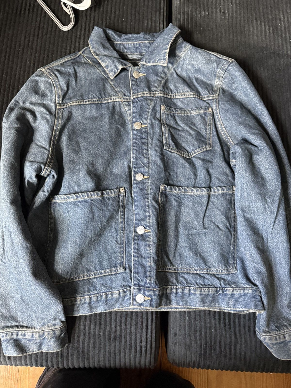 Zara Zara denim jacket Size US L / EU 52-54 / 3 - 1 Thumbnail