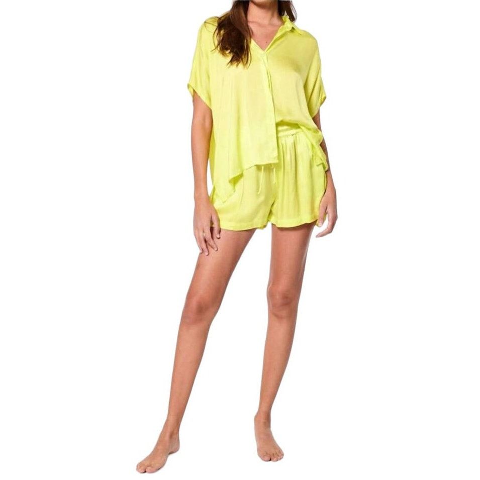 Young Fabulous & Broke Young Fabulous & Broke Small Silky Green Button Up Blouse Size S / US 4 / IT 40 - 1 Thumbnail