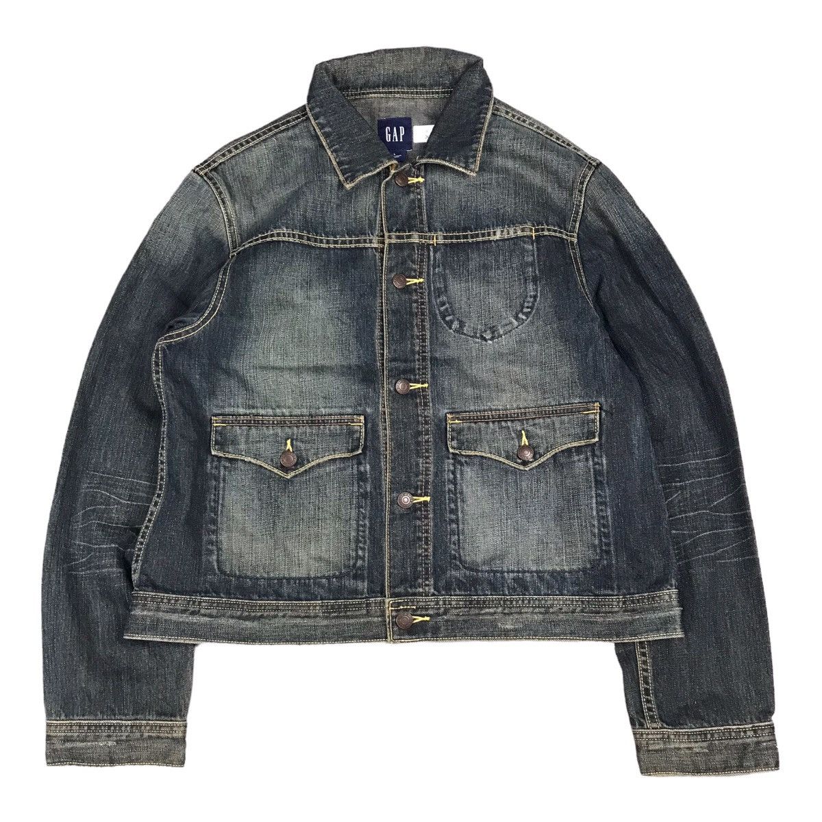 Gap Gap denim jacket woman design jacket Size L / US 10 / IT 46 - 1 Thumbnail