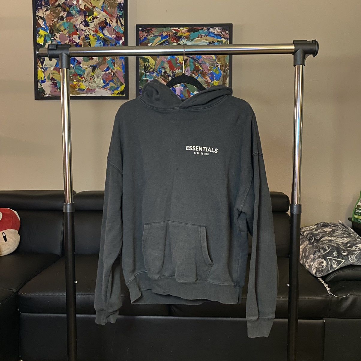 Fog essentials floral hoodie hotsell