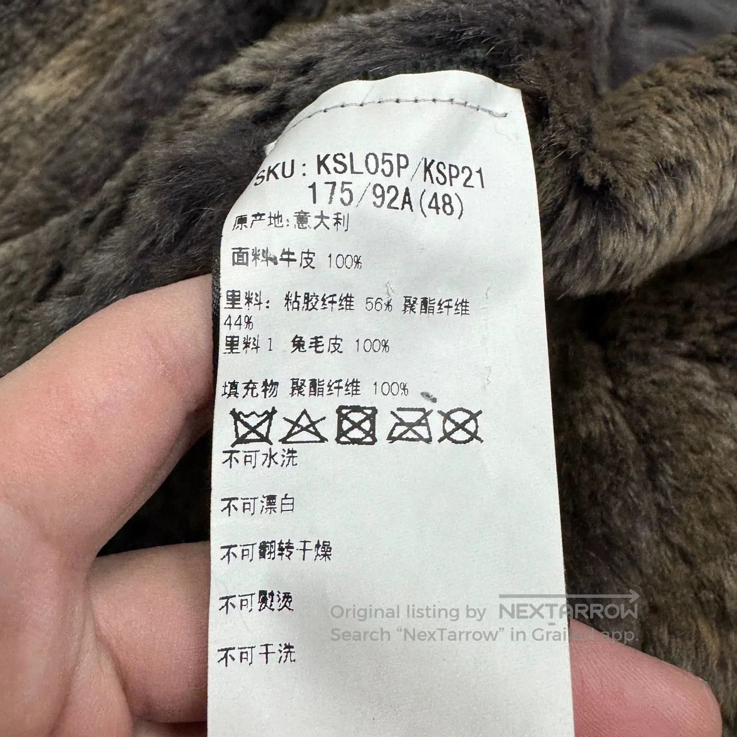 Giorgio Armani Green Faux Fur Lined Hooded Coat with Belt Size M. Size US M / EU 48-50 / 2 - 3 Thumbnail
