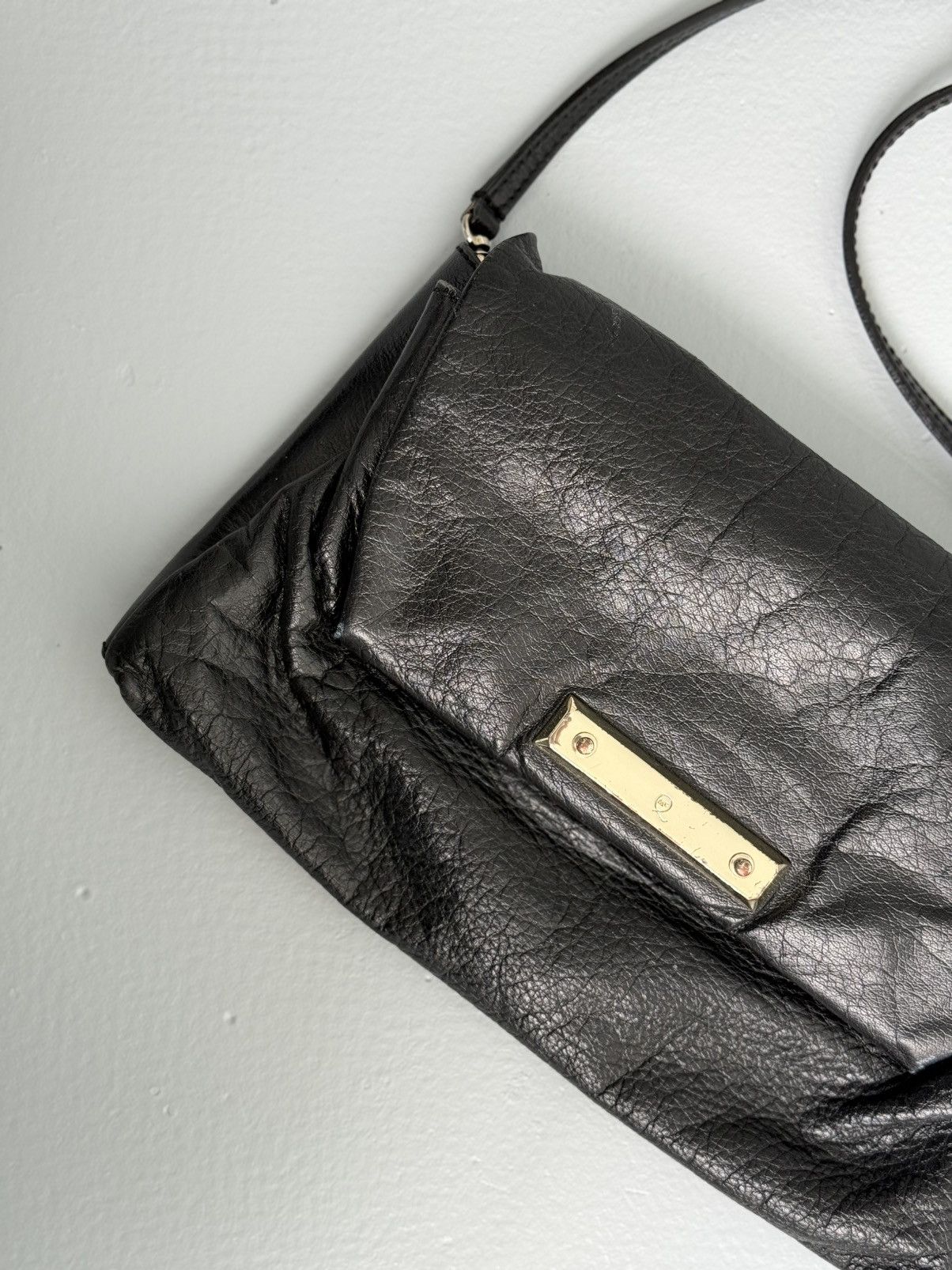 Alexander McQueen Alexander McQueen Black Leather Crossbody Bag Skull Logo Size ONE SIZE - 7 Thumbnail