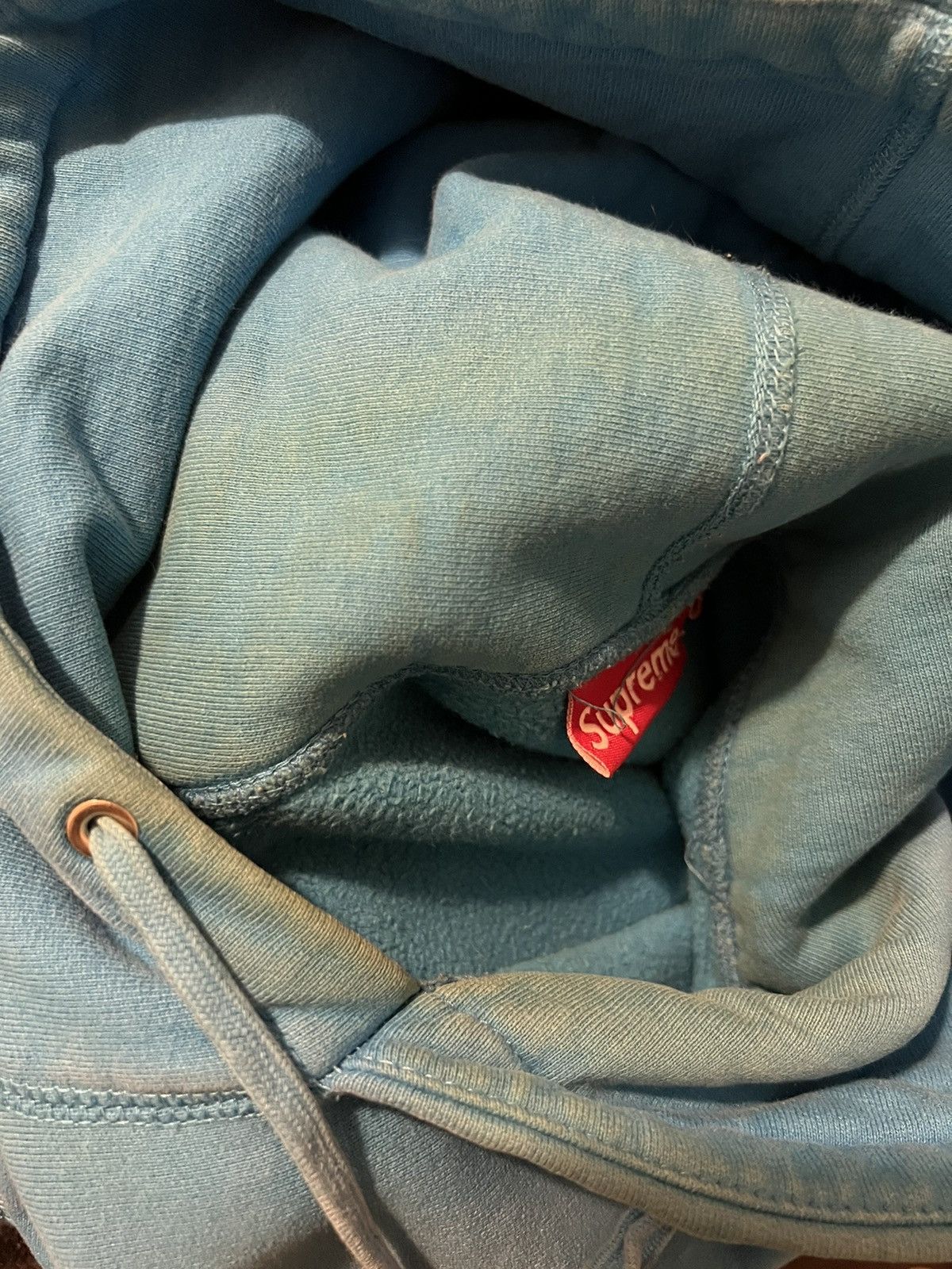 Supreme FW09 Teal Box Logo Hoodie Size US L / EU 52-54 / 3 - 9 Thumbnail