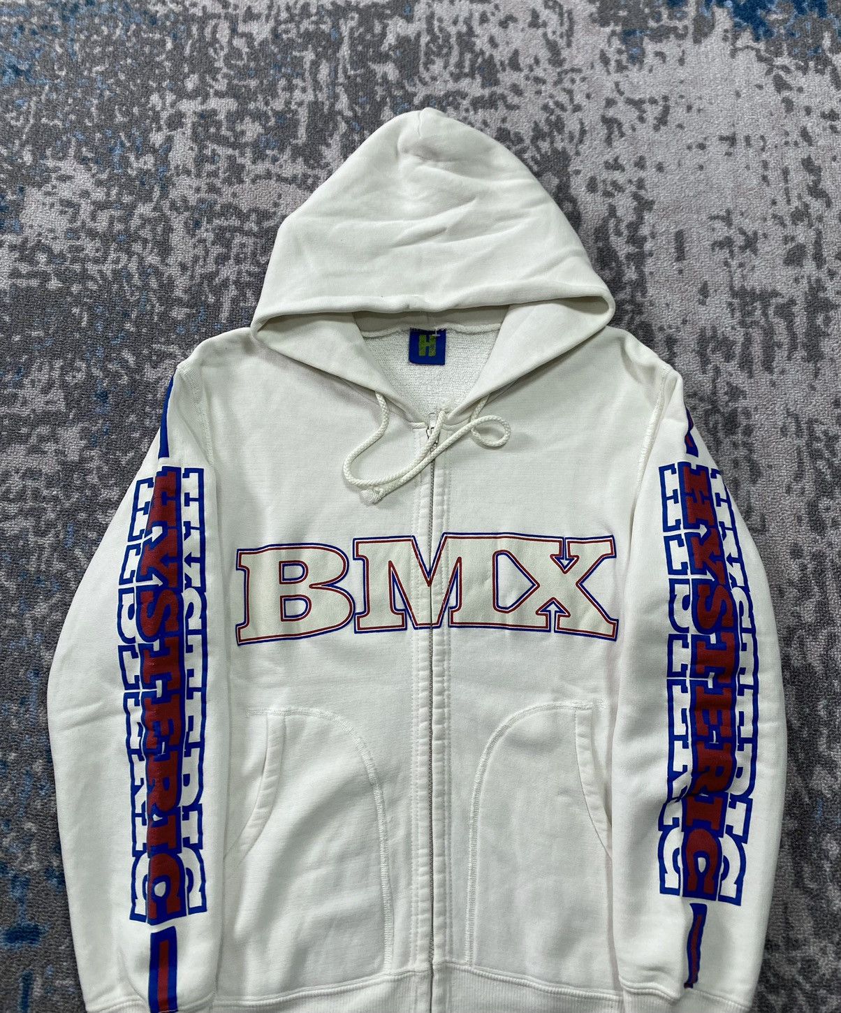 Hysteric Glamour VINTAGE HYSTERIC GLAMOUR BMX SPELL OUT ZIP HOODIE Size US S / EU 44-46 / 1 - 2 Thumbnail