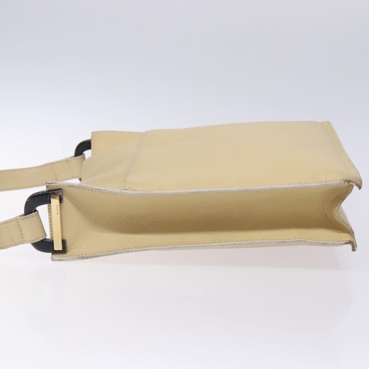 Gucci GUCCI Shoulder Bag Leather Beige Gold 001 3444 001 3444 Size ONE SIZE - 5 Thumbnail