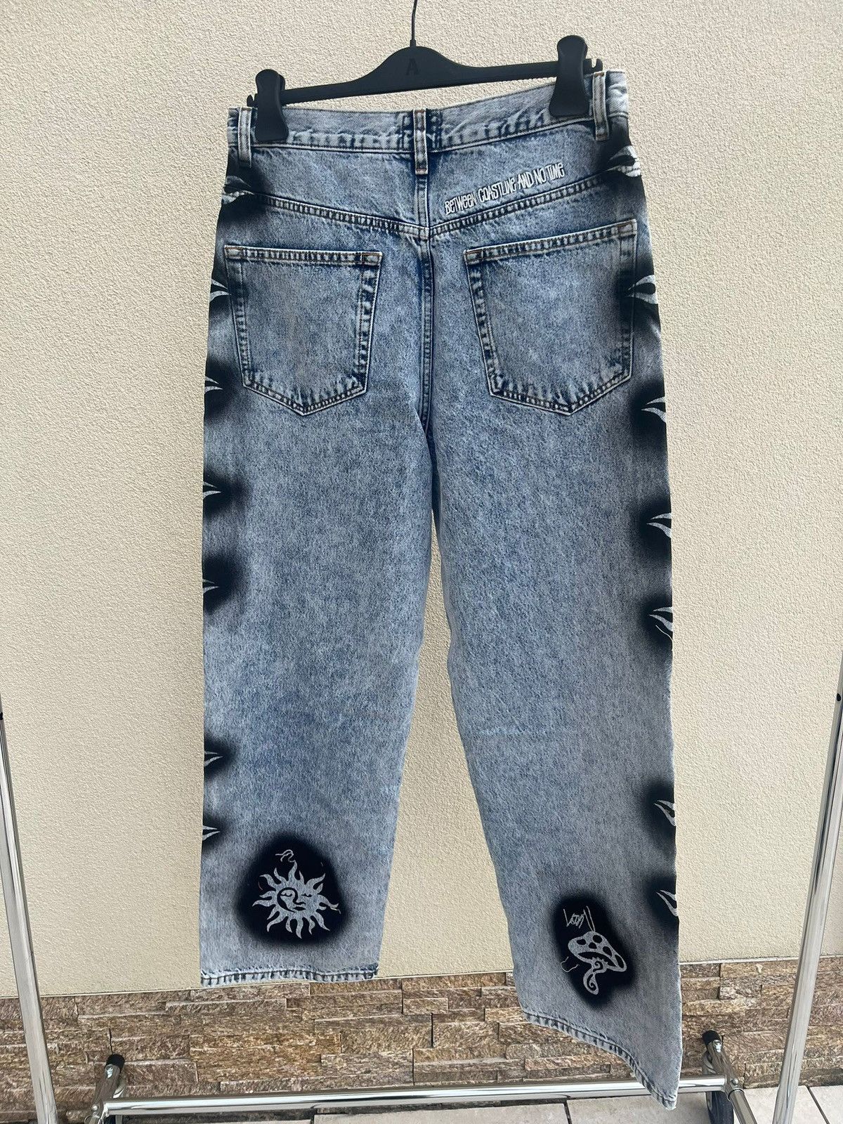 Dries Van Noten × Stussy Stencil Denim in Light Blue Size US 38 / EU 54 - 18 Thumbnail