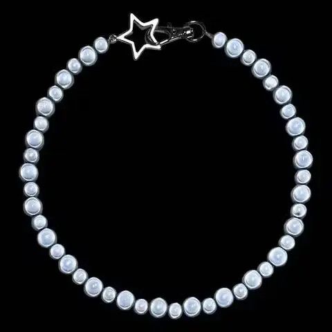Other Reflective Beads Chains Choker Star Necklaces Size ONE SIZE - 2 Thumbnail
