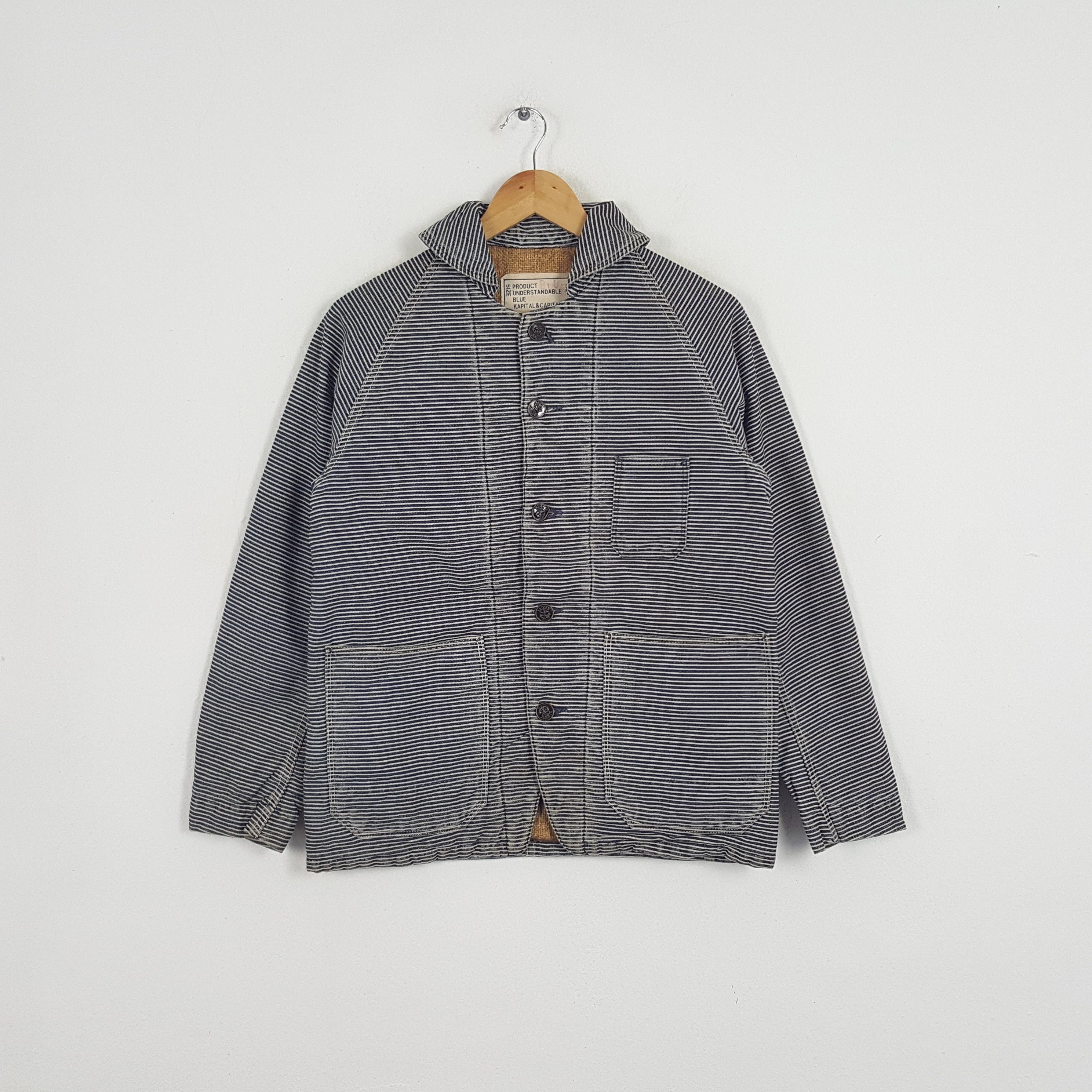 Kapital × Vintage Vintage KAPITAL Skulls Japanese Hessian Jacket Size US S / EU 44-46 / 1 - 3 Thumbnail