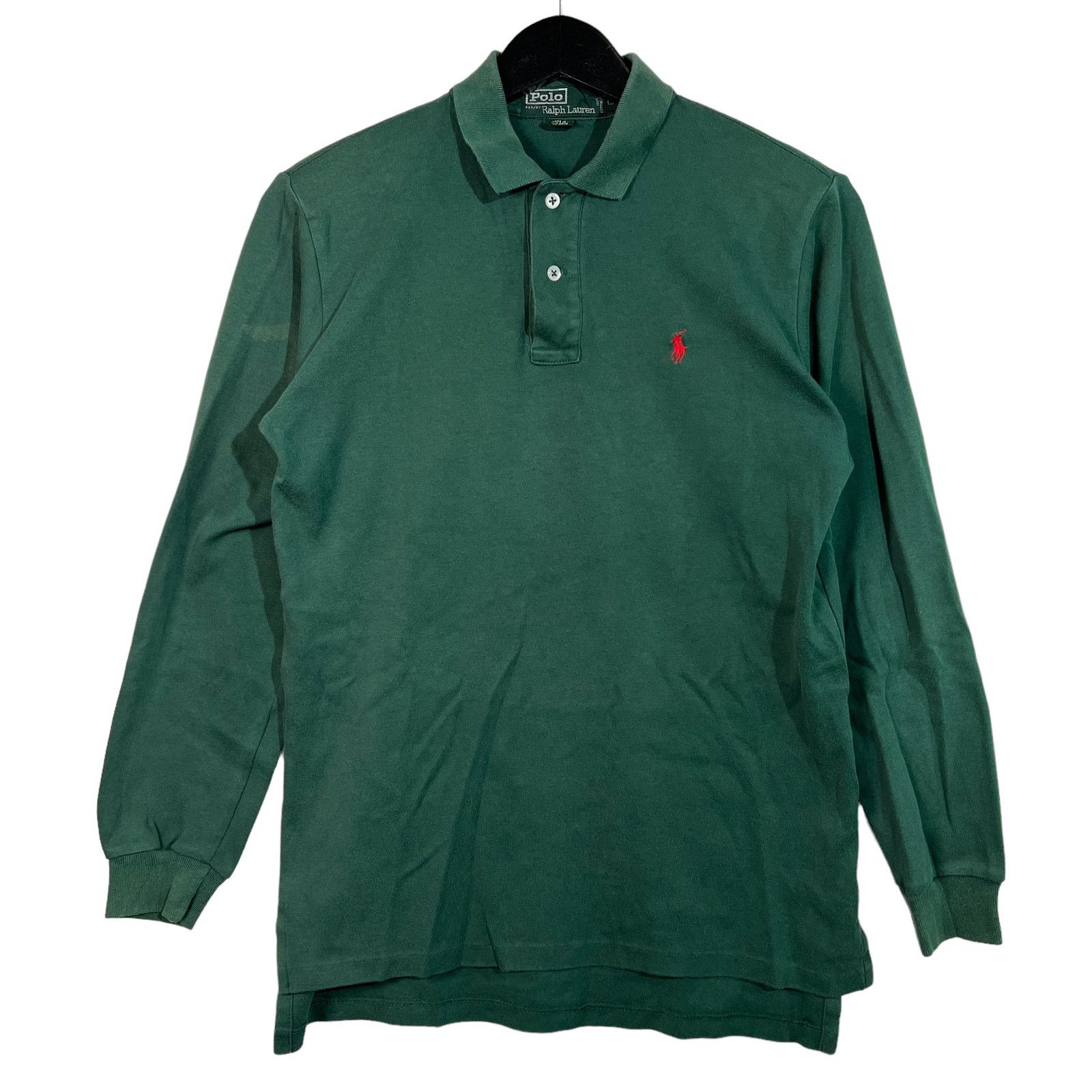 Polo Ralph Lauren Women's Polo Ralph Lauren Long Sleeve Cotton Polo Size L / US 10 / IT 46 - 1 Thumbnail