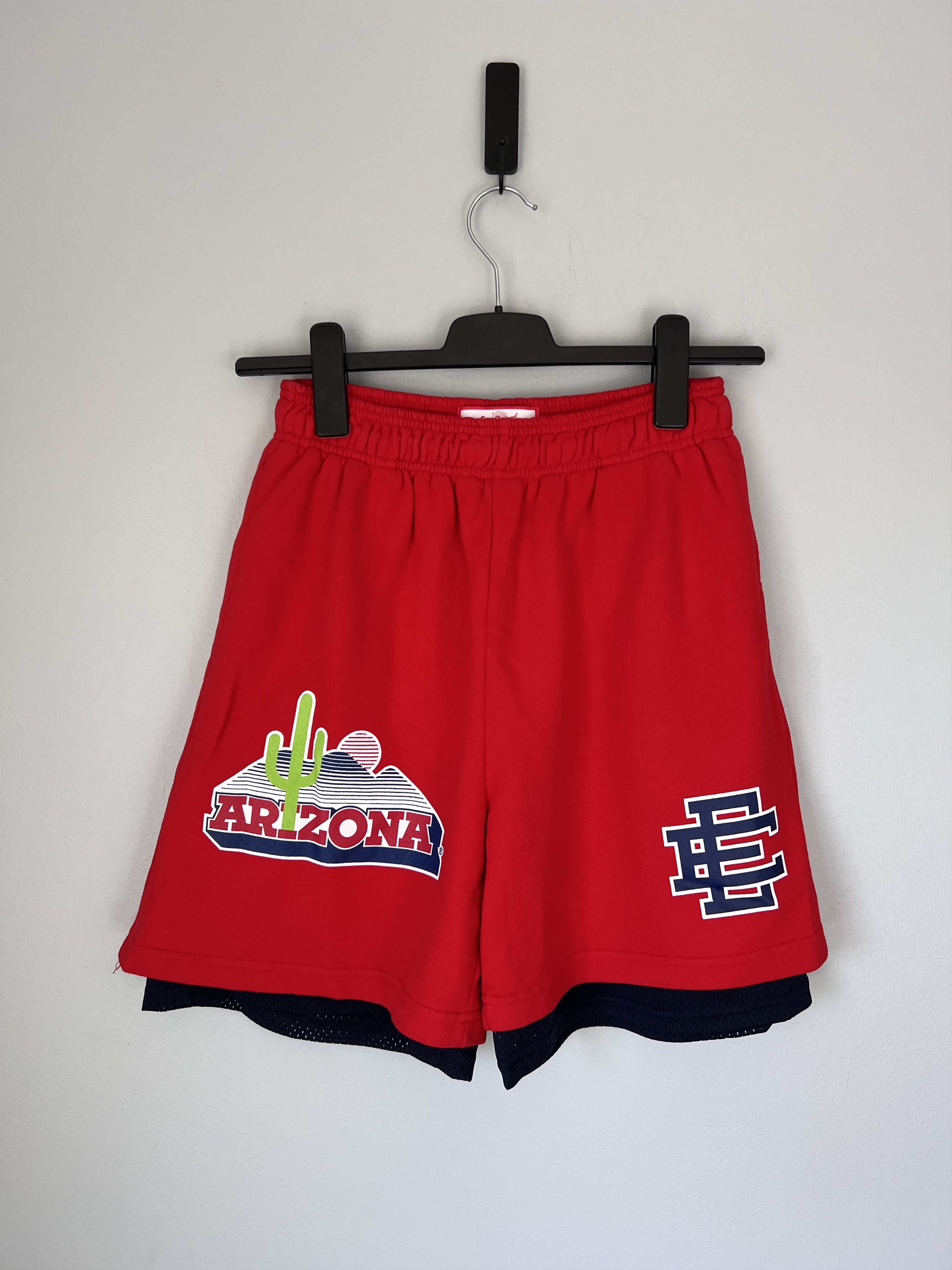 Eric Emanuel Eric Emanuel Arizona EE Double Layer Shorts in Red Size US 32 / EU 48 - 1 Thumbnail