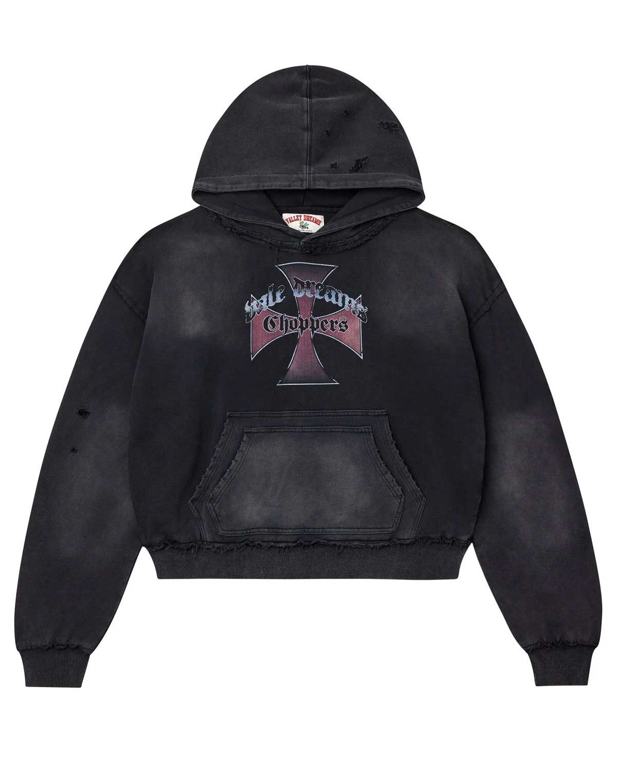 Vale Forever Chopper Pullover Hoodie Black Size US L / EU 52-54 / 3 - 1 Thumbnail