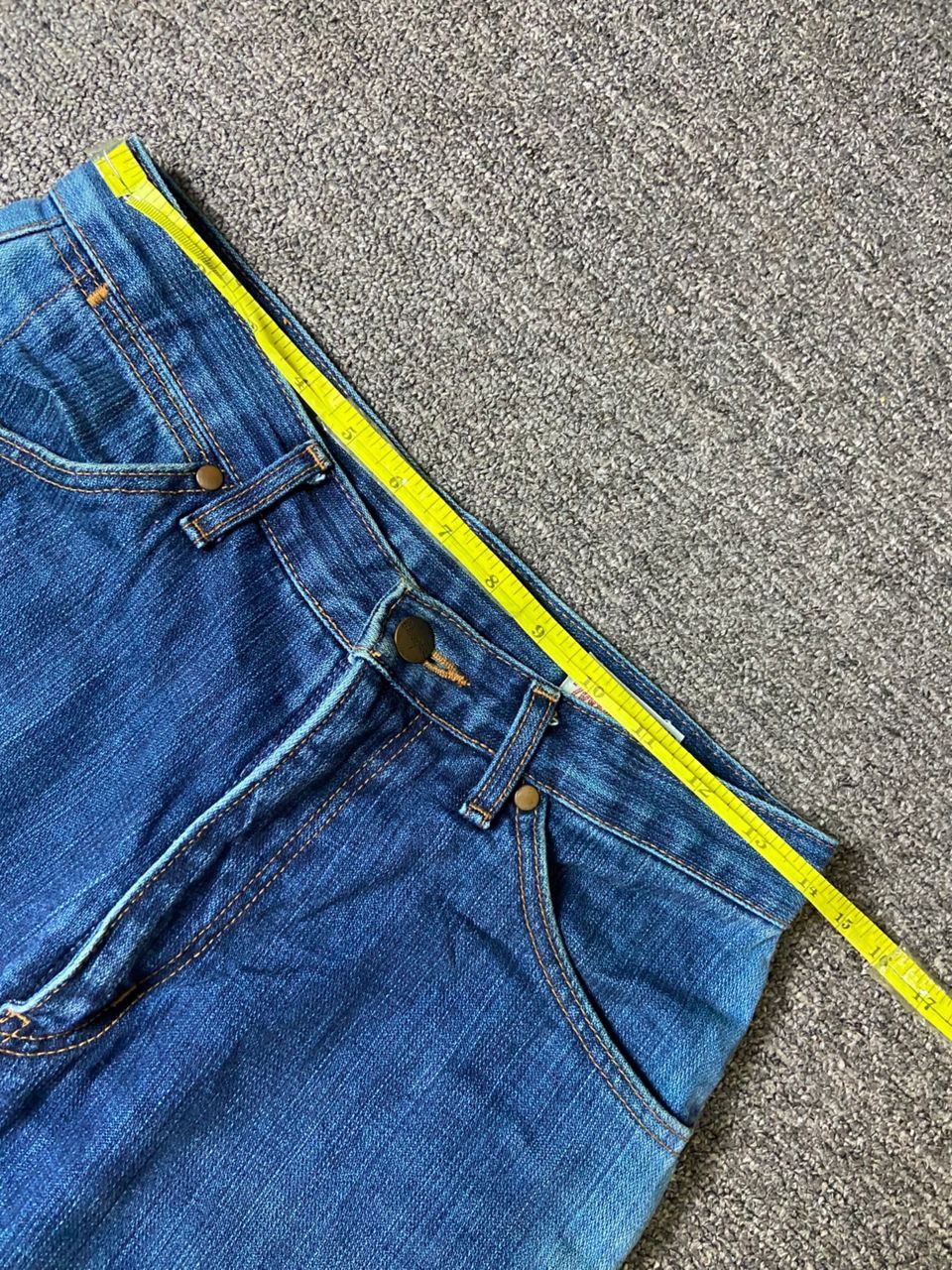 Japanese Brand × Vintage × Wrangler Authentic Lady Wrangler Brand Flared Jeans (123) Size 28" / US 6 / IT 42 - 3 Thumbnail