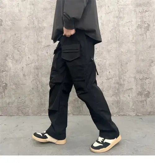 Bare Fox custom zipper pleated cargo pants Size US 28 / EU 44 - 3 Thumbnail