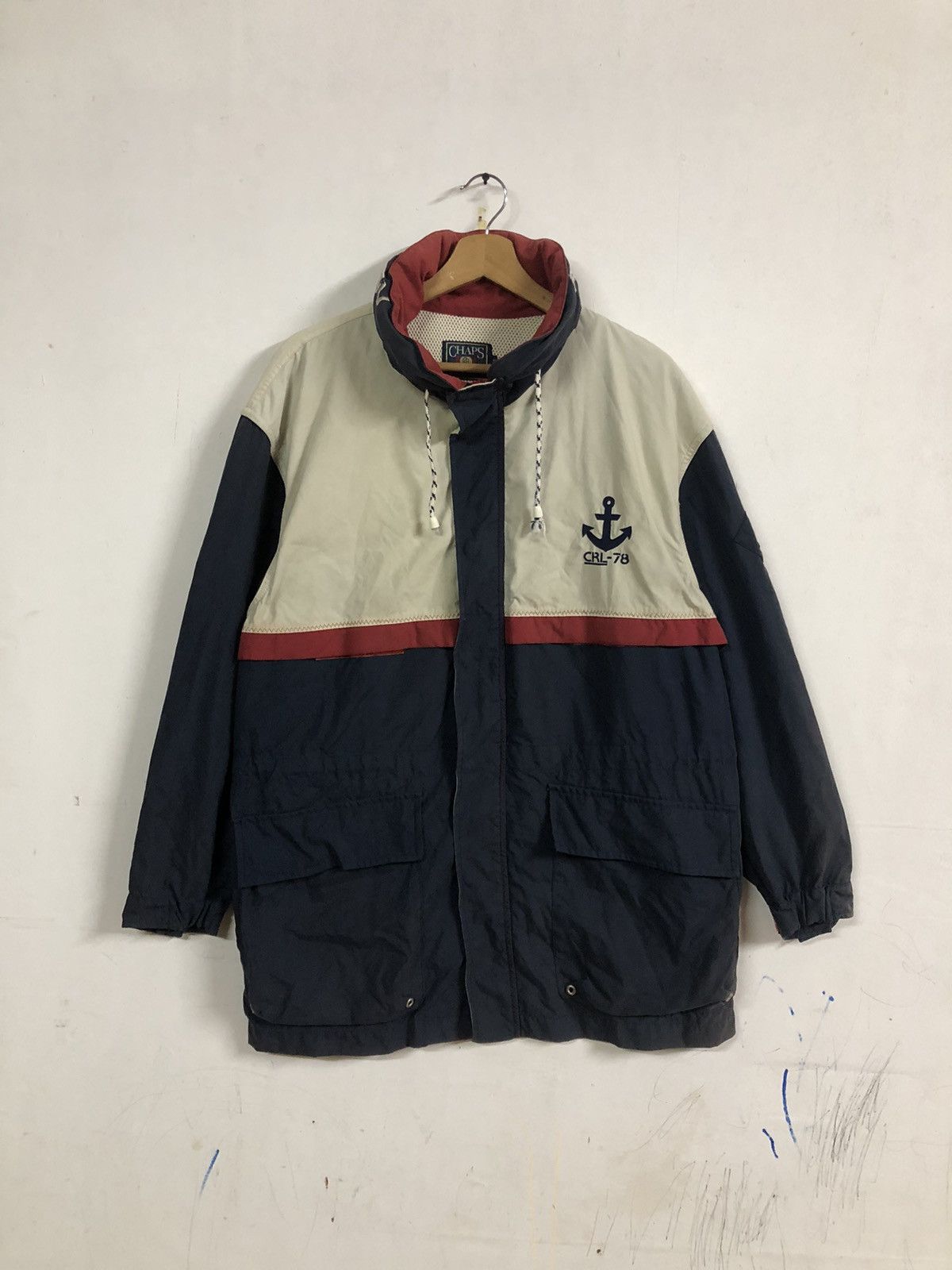 Designer × Ralph Lauren × Vintage Vintage 90’s Ralph Lauren Zipper Jacket Hoodie Size US M / EU 48-50 / 2 - 1 Thumbnail