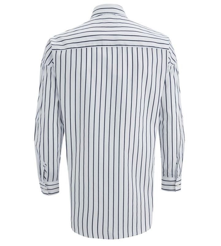 Scotch & Soda Scotch&Soda Long Fit button Shirt Striped White M / XL Size US M / EU 48-50 / 2 - 2 Thumbnail