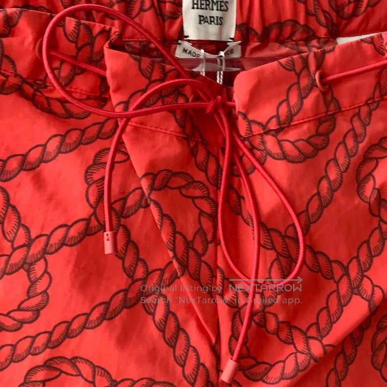 Hermes Hermes Shorts + red + women's wear Size 25" / US 0 / IT 36 - 4 Thumbnail