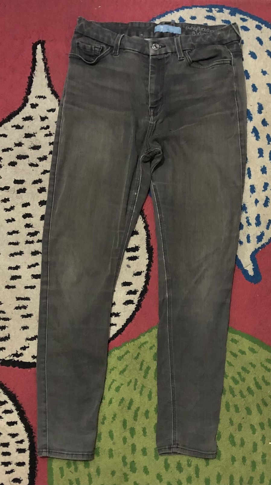 7 For All Mankind 7 For All Mankind high waist ankle skinny Stretch Denim Size US 31 - 1 Thumbnail