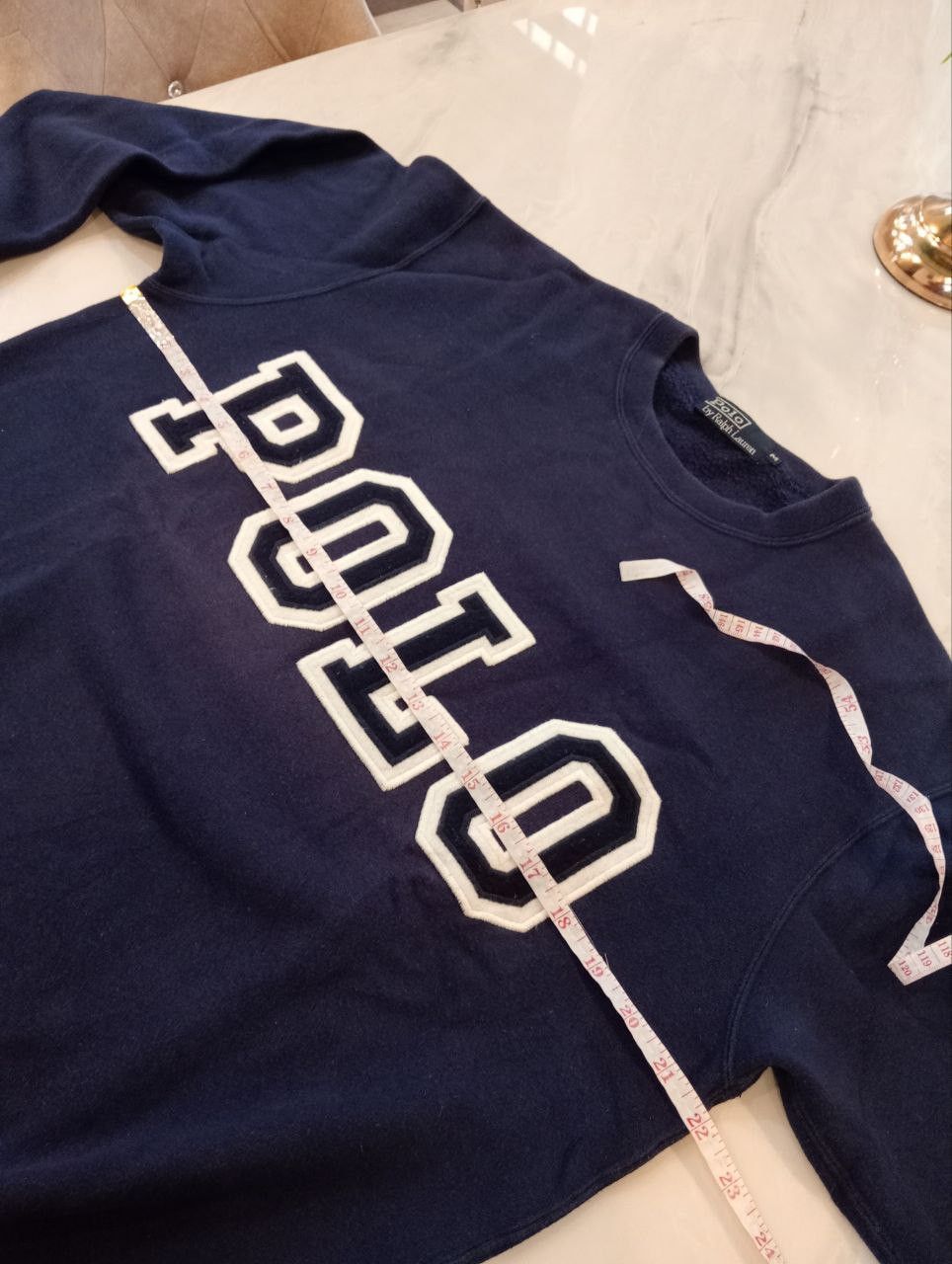 Polo Ralph Lauren VINTAGE POLO BY RALPH LAUREN BIG LOGO SPELLOUT SWEATSHIRT Size US M / EU 48-50 / 2 - 8 Thumbnail