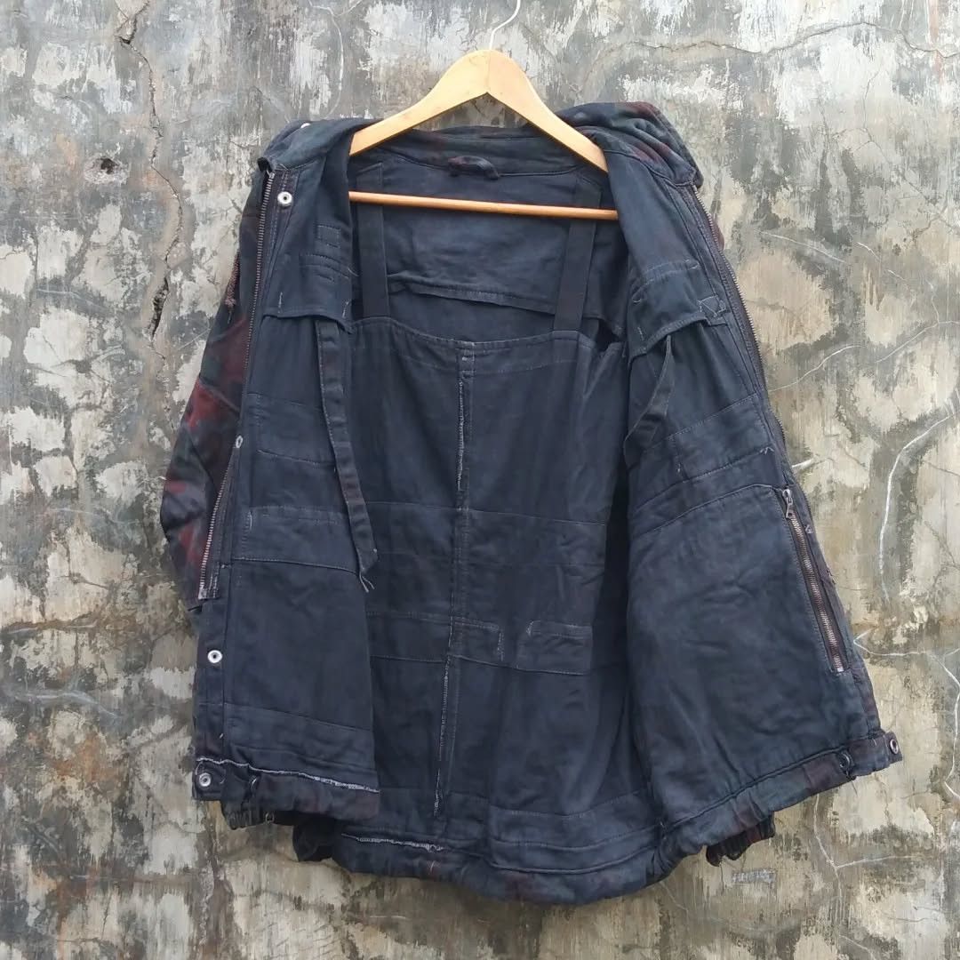 Vintage Swiss Army Alpenflage M70 Parka Coat Jacket Camouflage Size US L / EU 52-54 / 3 - 5 Thumbnail
