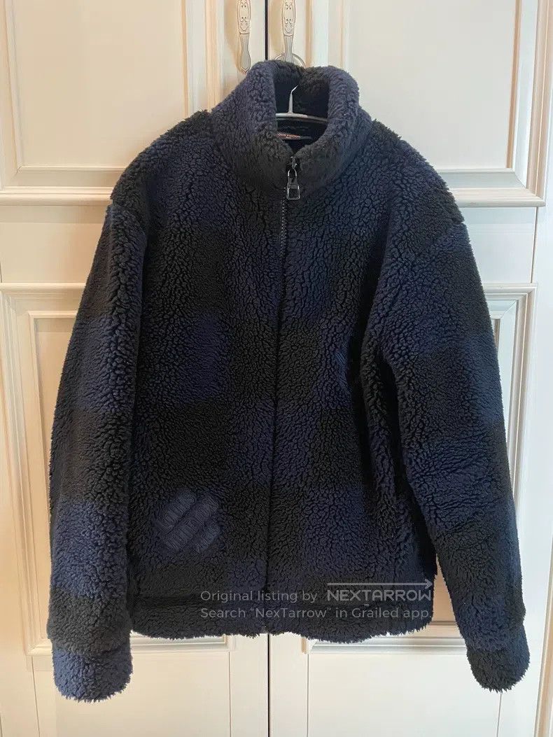 Louis Vuitton Louis Vuitton SS22 Checker Lambswool Zip Collar Jacket Size US S / EU 44-46 / 1 - 1 Thumbnail