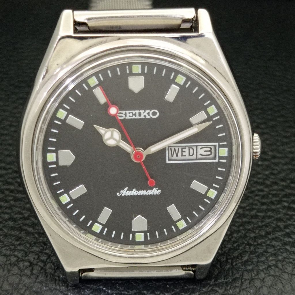 Seiko AUTOMATIC VINTAGE SEIKO JAPAN 6309A MENS WATCH a700417-1 Size 38 - 4 Thumbnail