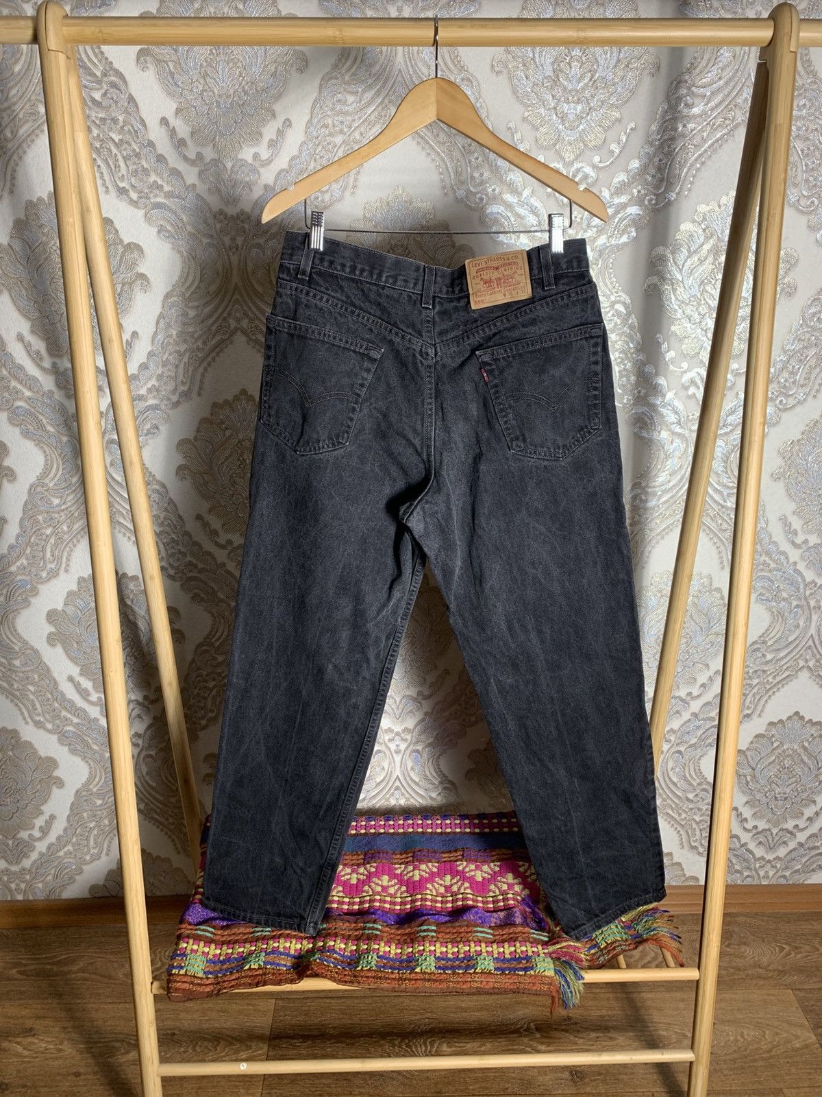 Levi's Vintage Clothing VINTAGR LEVIS 550 MADE IN USA RETRO DESIGNER DENIM JEANS 90s Size US 36 / EU 52 - 1 Thumbnail