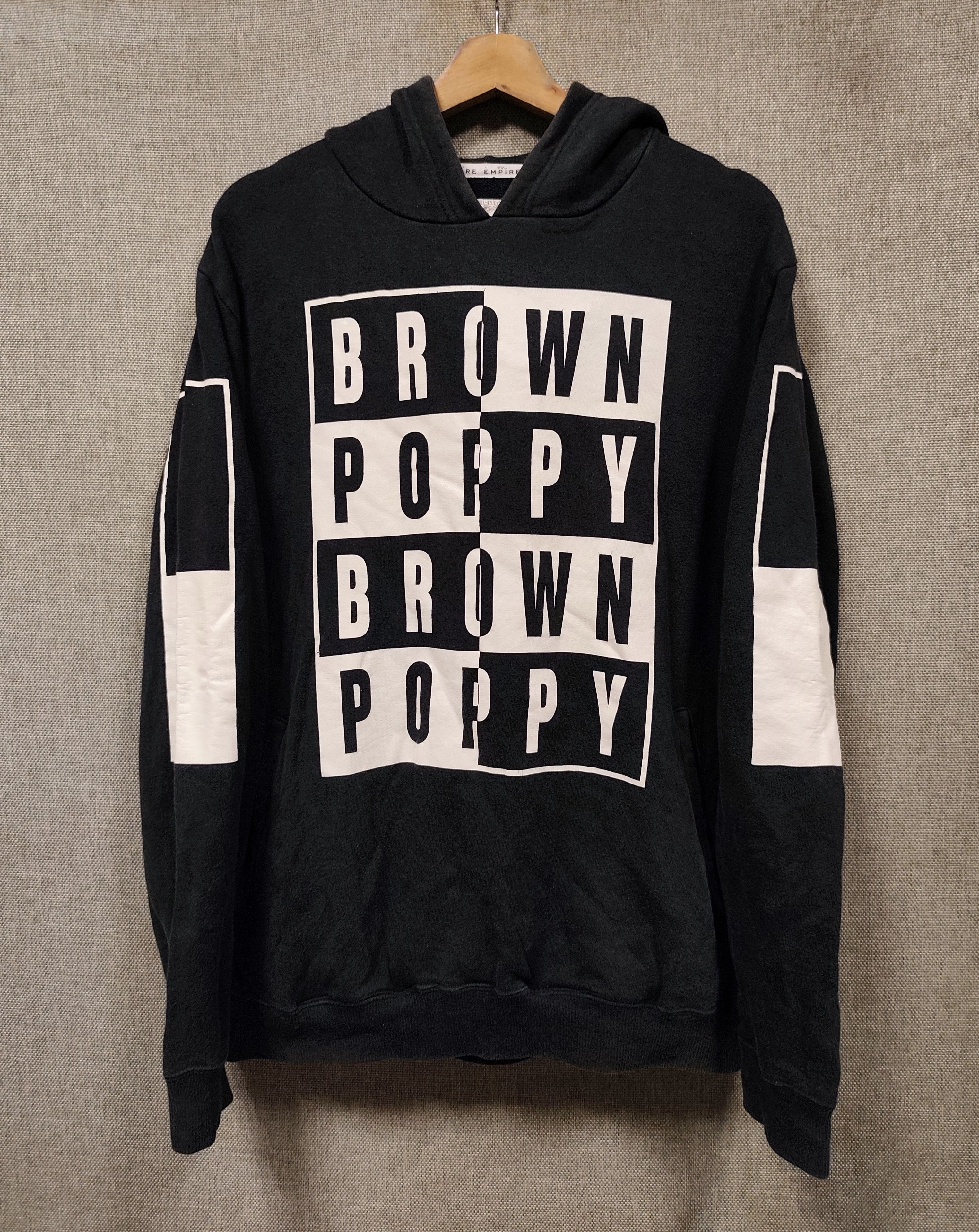Rap Tees Sweatshirt hoodie poppy brown made in japan Size US M / EU 48-50 / 2 - 1 Thumbnail