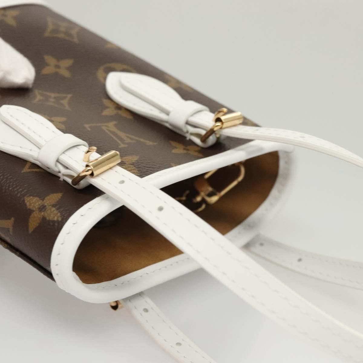 Louis Vuitton LOUIS VUITTON Monogram Nano Bucket Shoulder Bag M81489 Size ONE SIZE - 6 Thumbnail