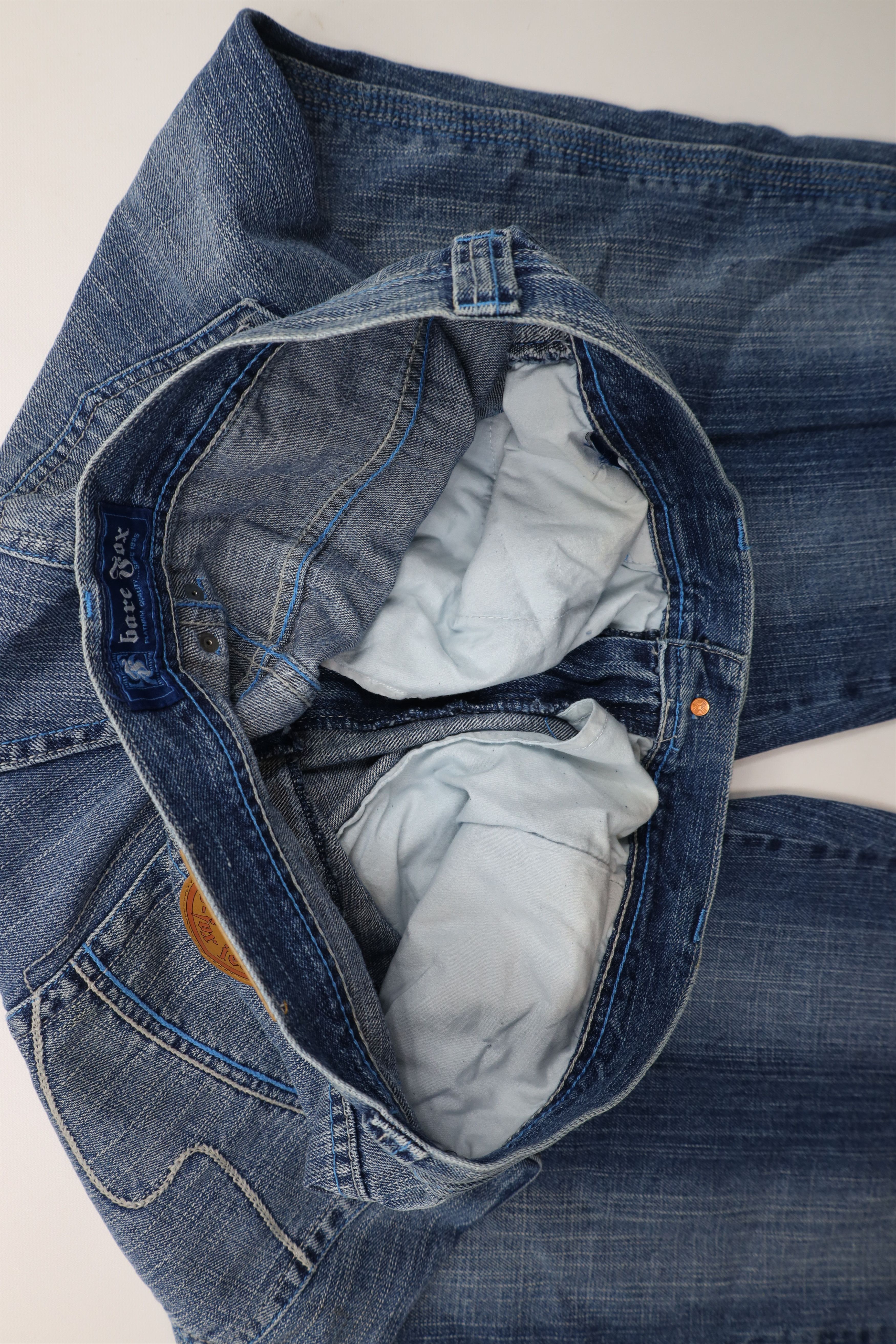 Vintage Vintage 90s Streetwear Fit Wide Leg Skateboard Jeans Blue Size US 36 / EU 52 - 10 Thumbnail