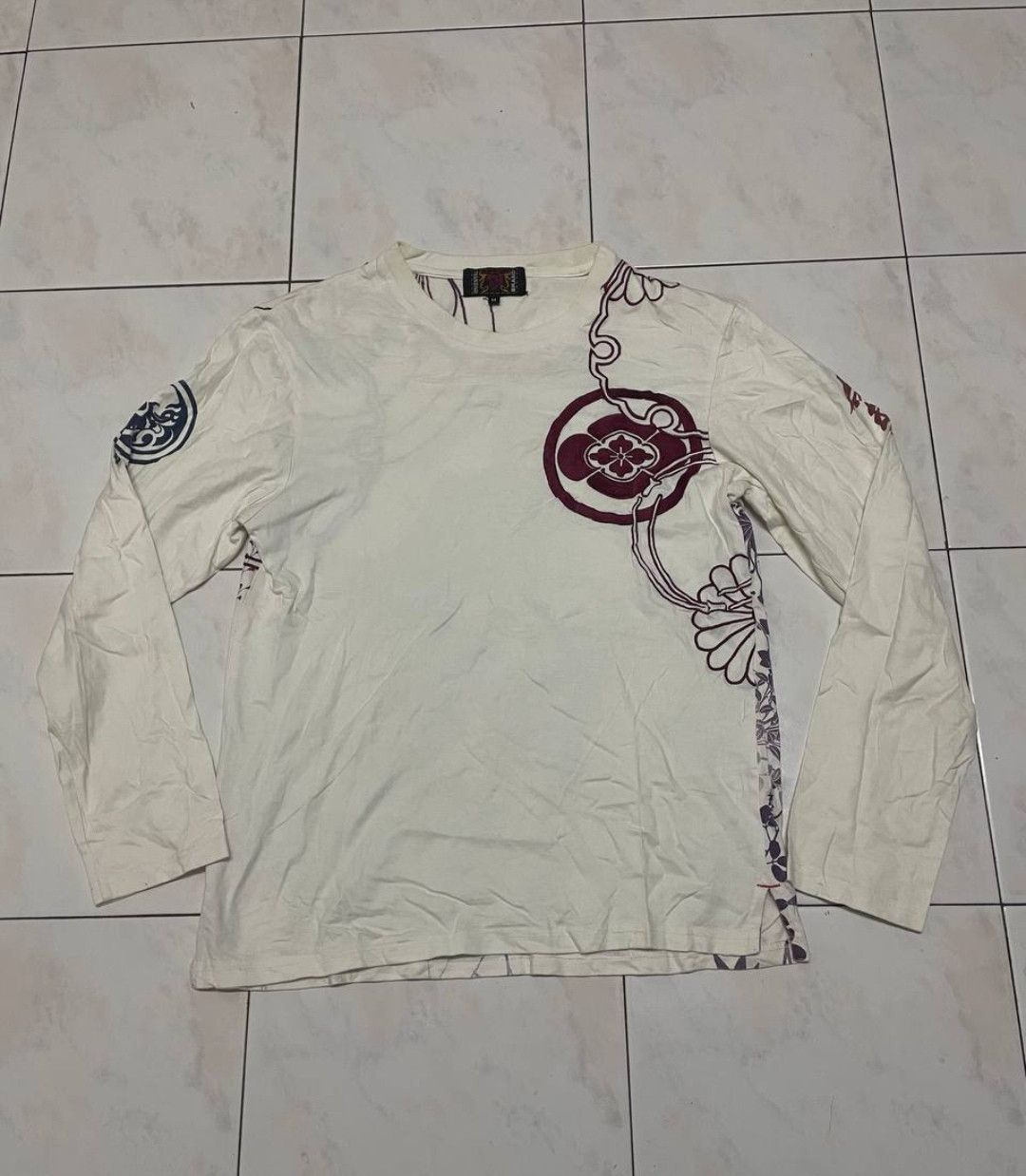 If Six Was Nine × Japanese Brand Japanesse ninja sword karakuri tamashi backprint tee Size US S / EU 44-46 / 1 - 2 Thumbnail