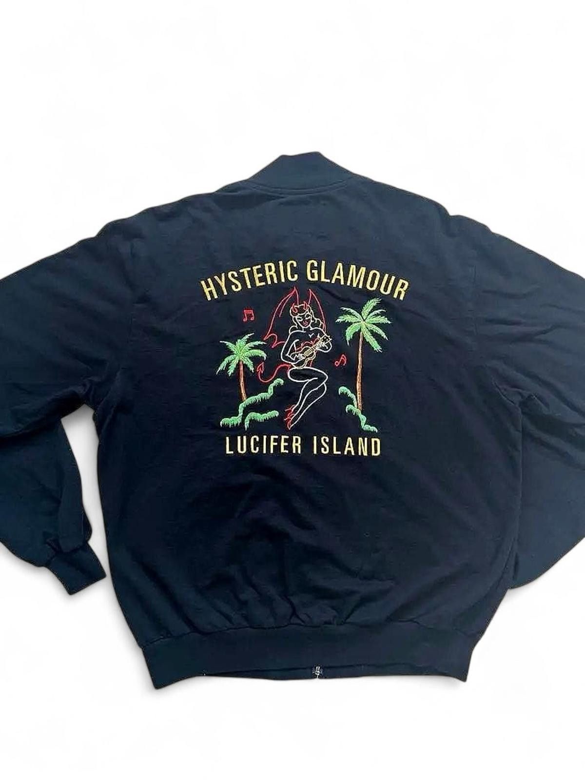Hysteric Glamour Hysteric Glamour - M Lucifer Island Black Bomber Jacket Size M / US 6-8 / IT 42-44 - 2 Thumbnail