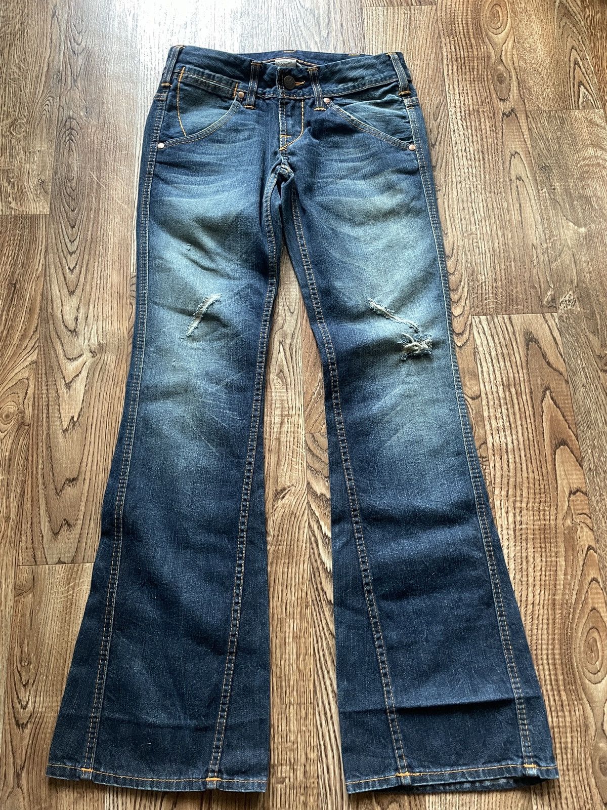 True Religion Vintage Made in U.S.A true religion Flared jeans Y2K 2000s Size 28" / US 6 / IT 42 - 6 Thumbnail