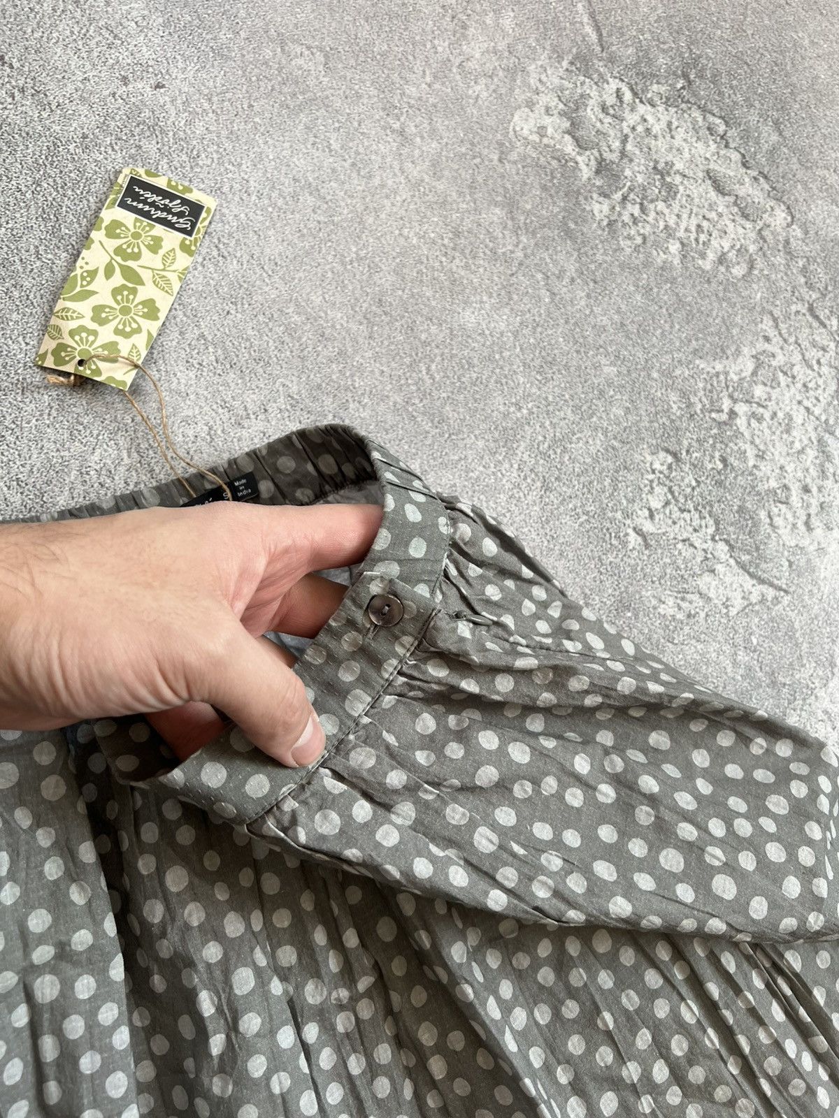 Gudrun Sjoden NEW Gudrun Sjoden Polka Dot Print Long Skirt Size S Sjöden Size 26" / US 2 / IT 38 - 5 Thumbnail