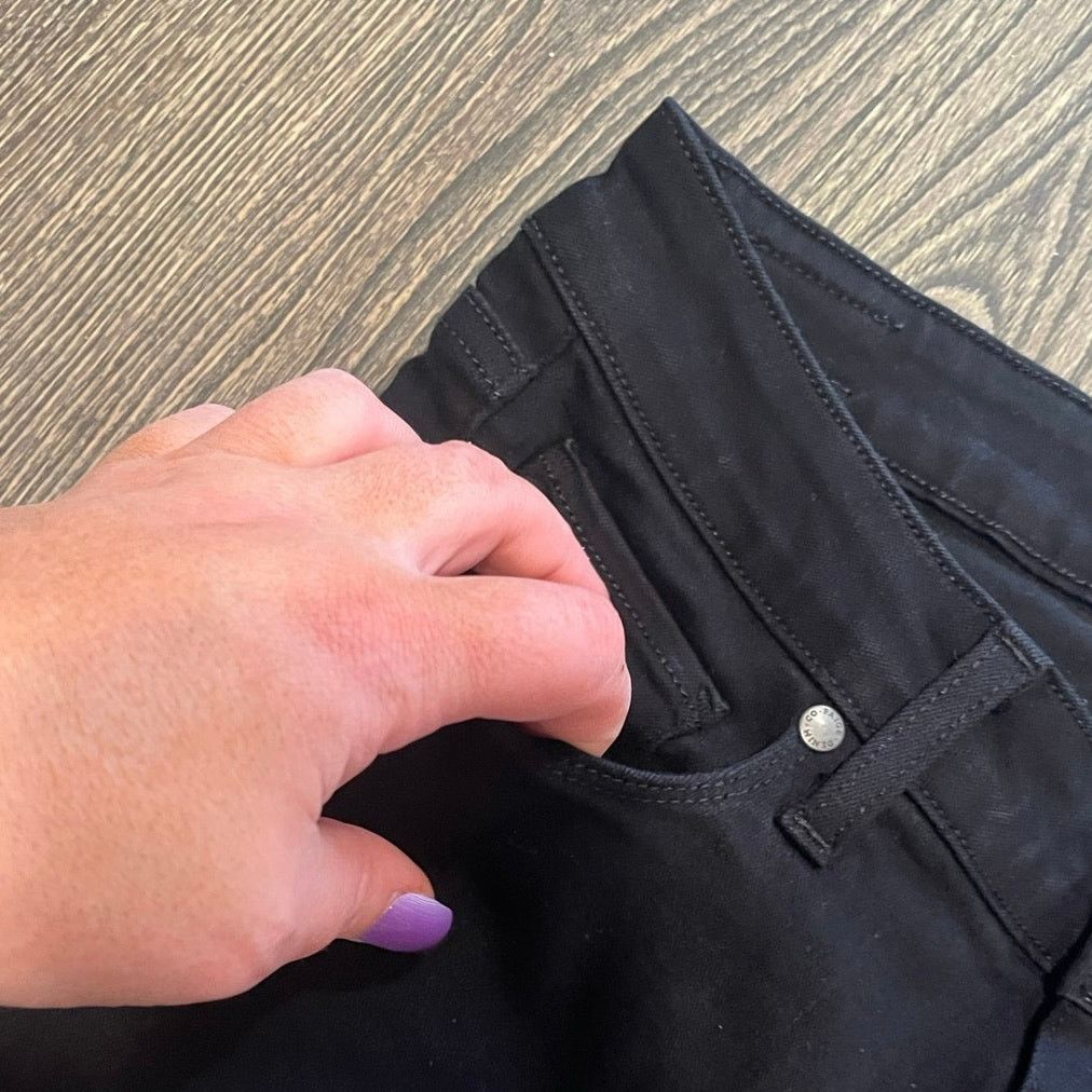 Paige Paige Verdugo Ultra Skinny Jeans Mid-Rise Black Size 28 Size 28" / US 6 / IT 42 - 4 Thumbnail