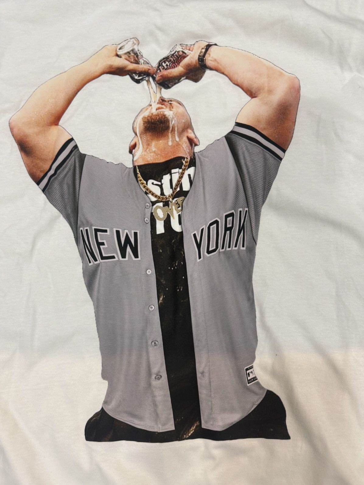 WWE WWExYankees Stone Cold Steve Austins Over tee Size US L / EU 52-54 / 3 - 2 Thumbnail