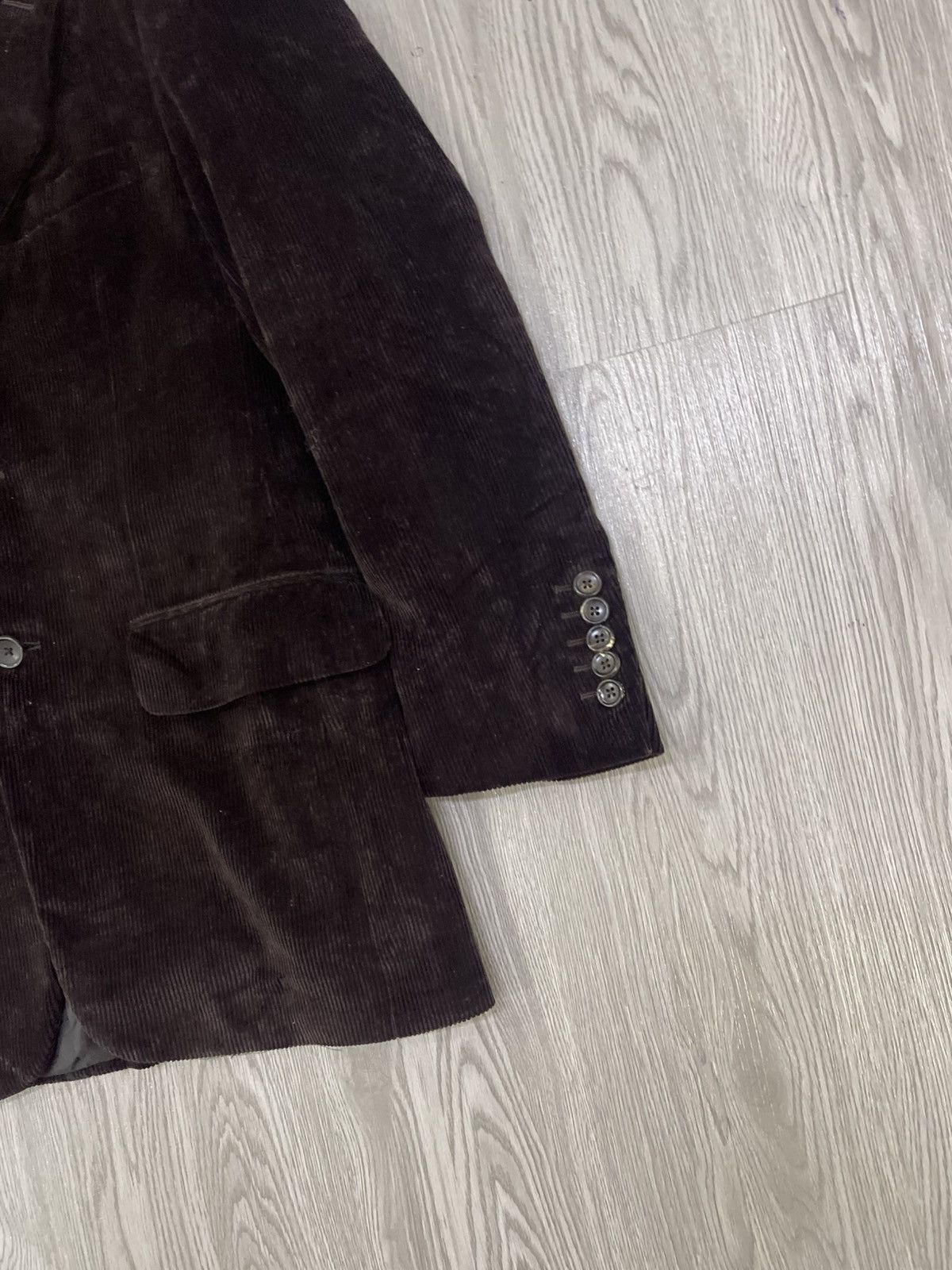 Gucci GUCCI brown cudroy coat jacket Size 44R - 6 Thumbnail