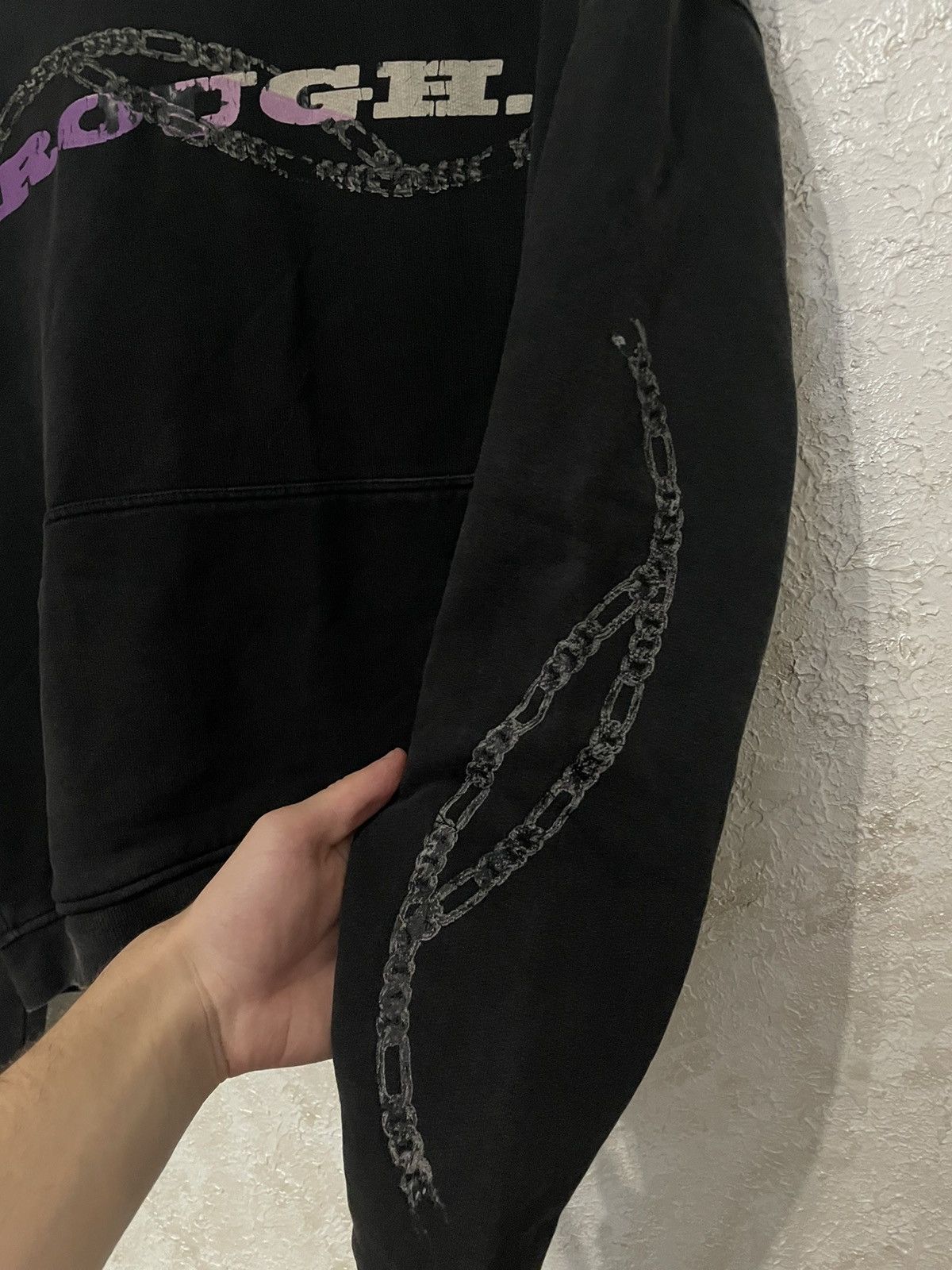 Japanese Brand Rough. Streatwear Hoodie Size US S / EU 44-46 / 1 - 5 Thumbnail