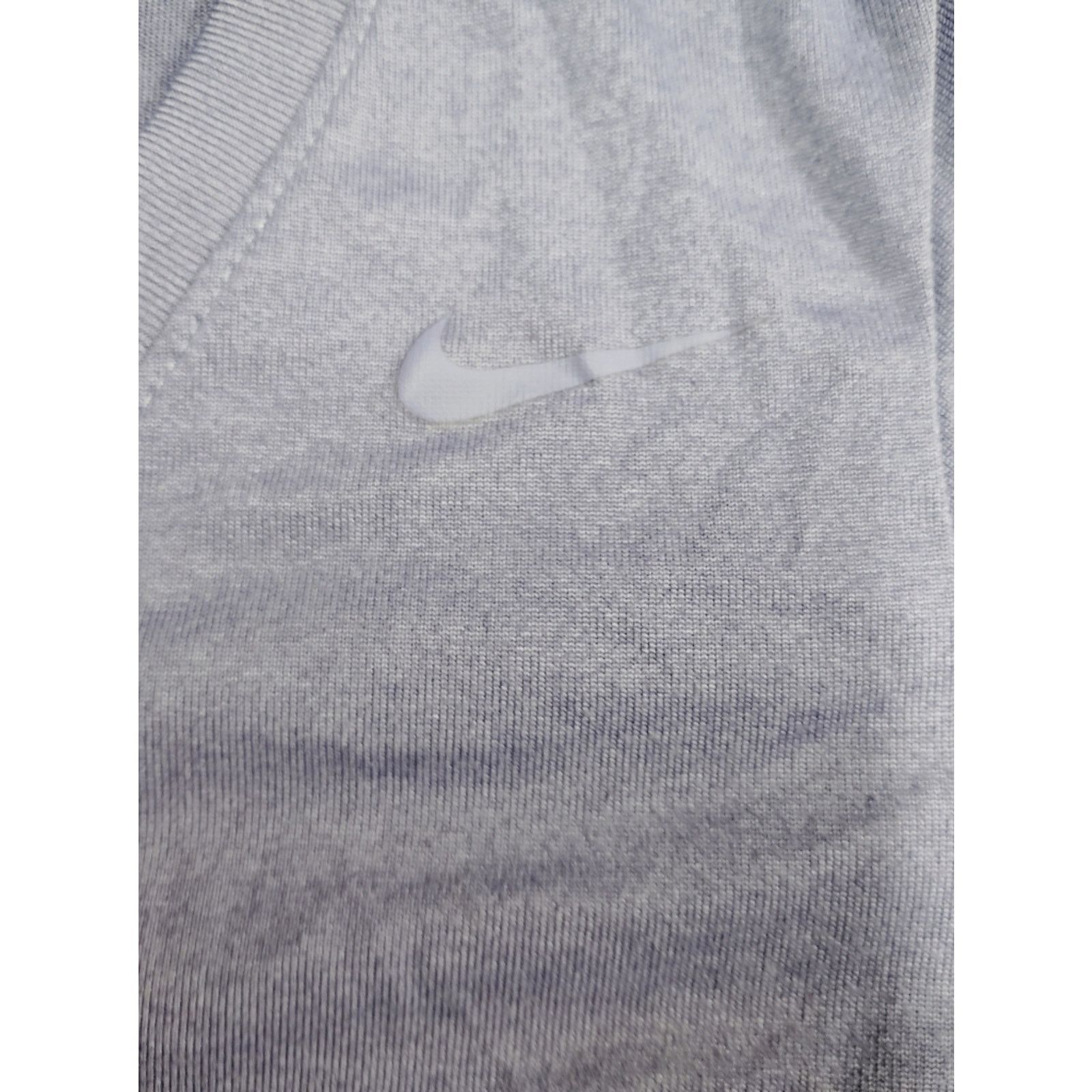 Nike Nike Women's V-Neck Short Sleeve Top - Light Purple Size S / US 4 / IT 40 - 3 Thumbnail