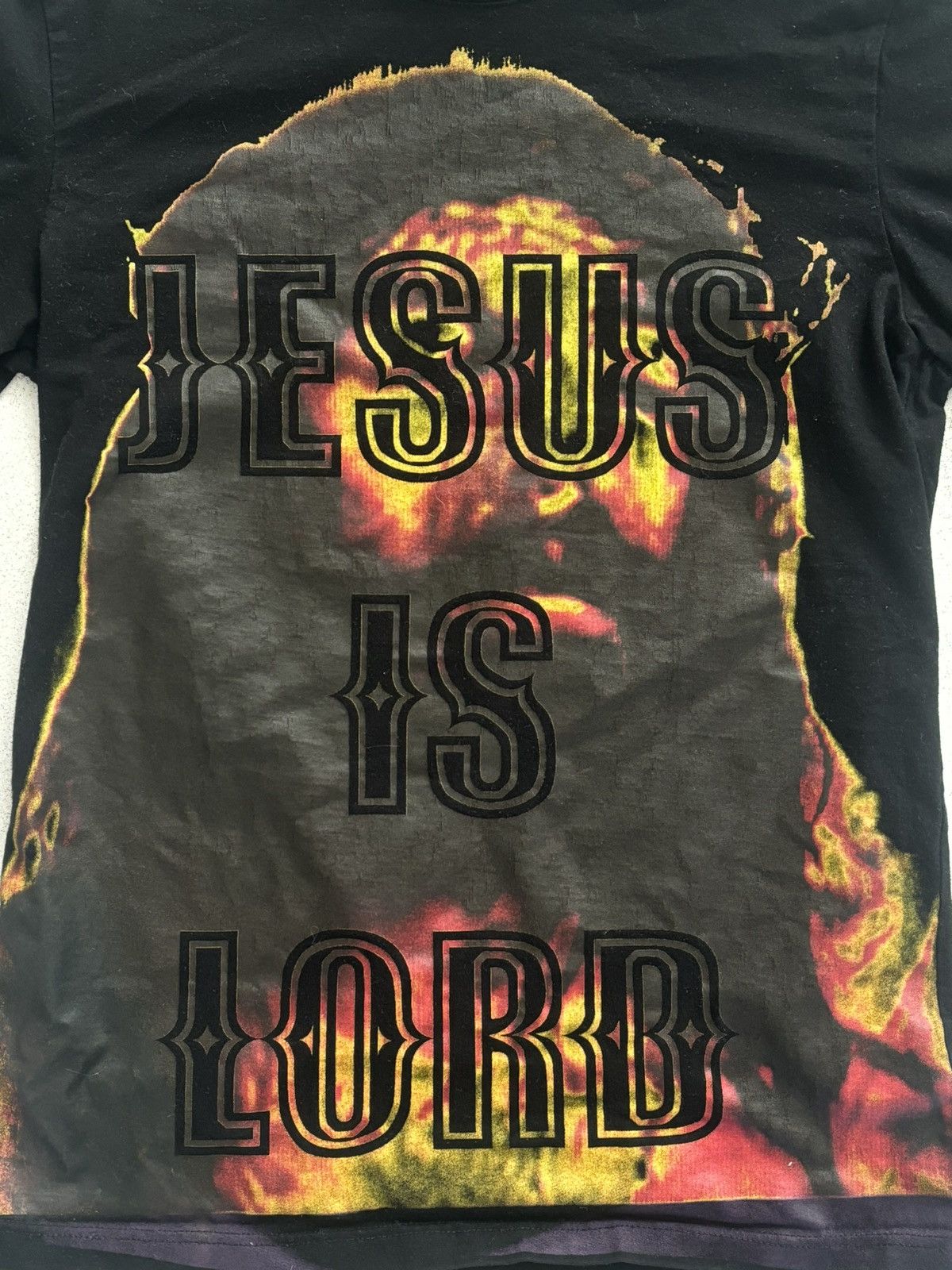 Givenchy Jesus is Lord givenchy tee Size XS / US 0-2 / IT 36-38 - 2 Thumbnail