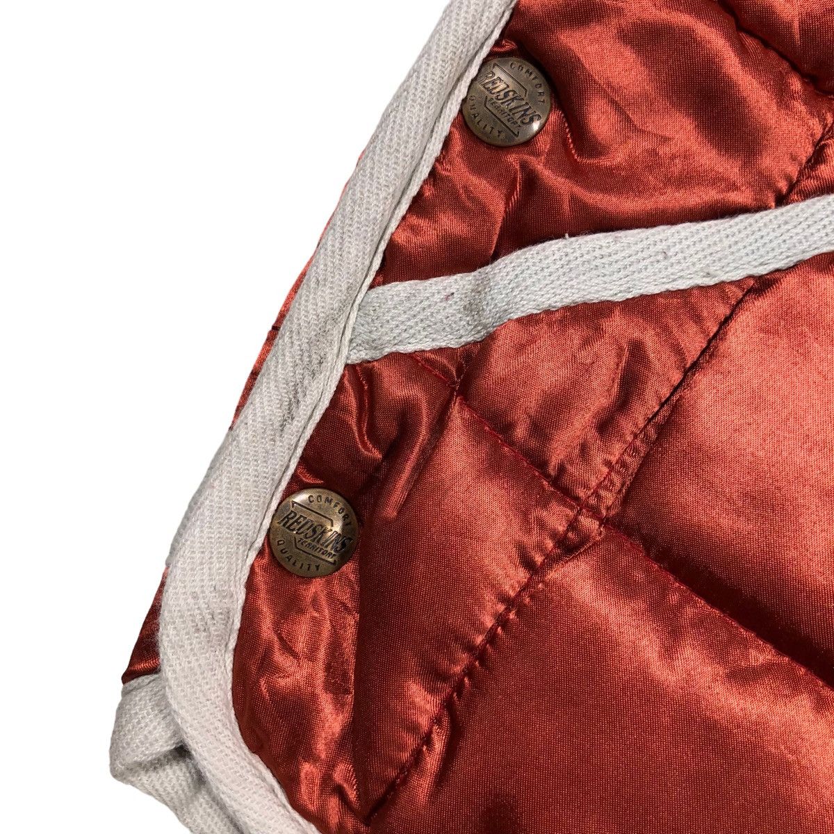 NFL Vintage R.D.S Red skins Acetate Quilted Padded Vest Size US M / EU 48-50 / 2 - 13 Thumbnail