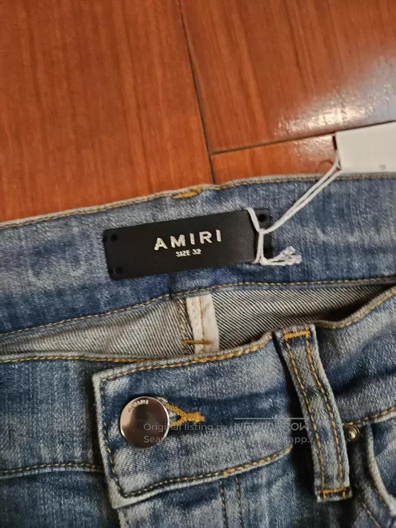 Amiri Amiri Classic basic washed blue denim jeans size 32 Size US 32 / EU 48 - 3 Thumbnail