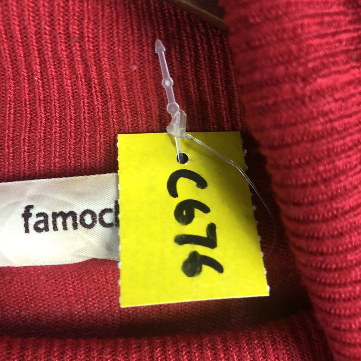 Solid and Striped DL Fam Lock Red Stripe Turtle Neck Knitwear #C676 Size US L / EU 52-54 / 3 - 10 Thumbnail