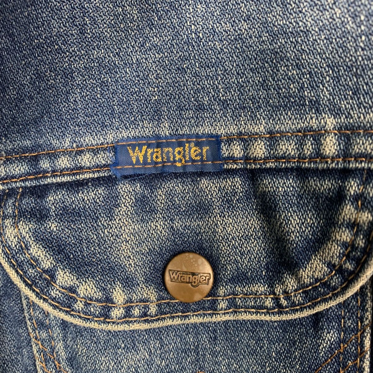Vintage Vintage Wrangler Denim Jacket Size US S / EU 44-46 / 1 - 15 Thumbnail