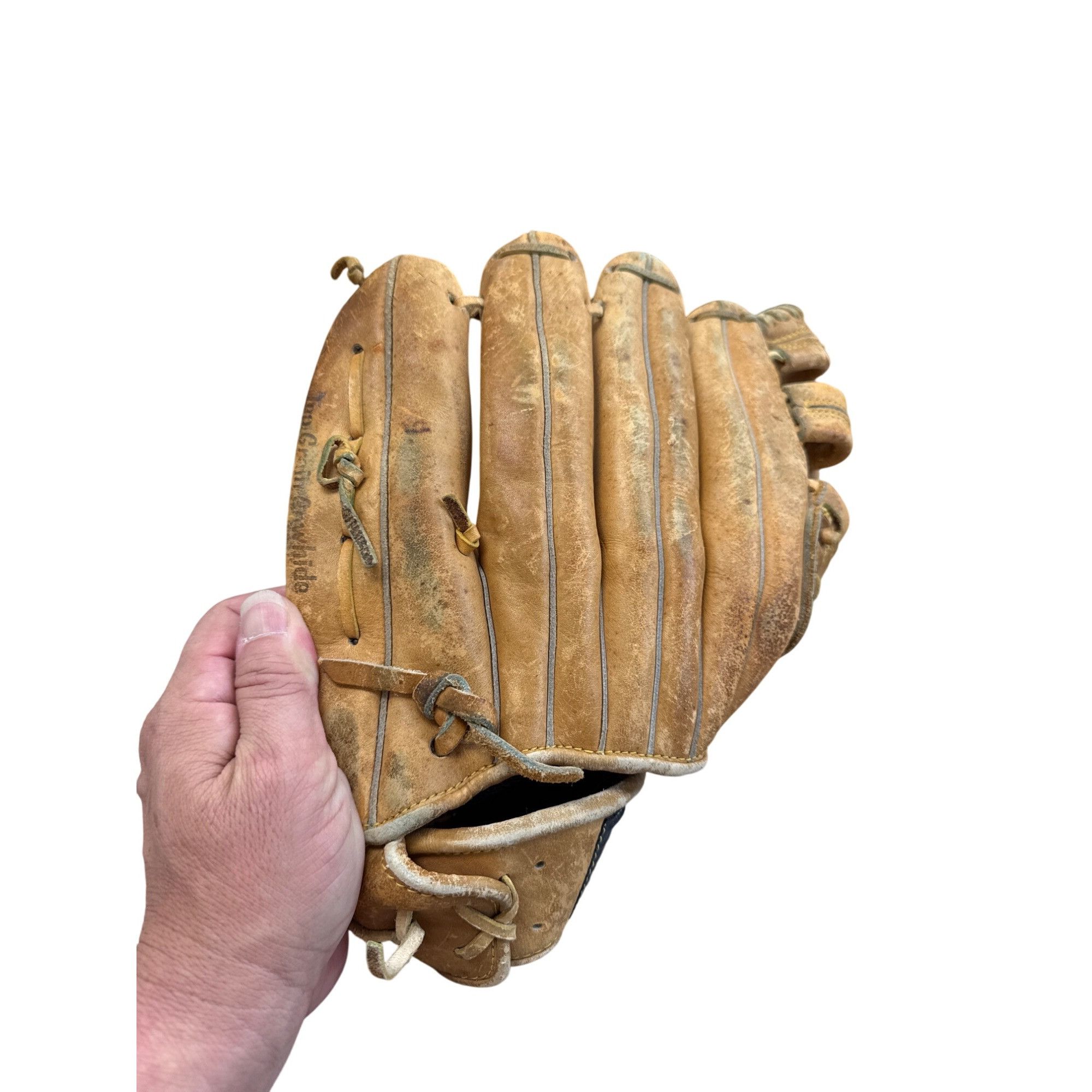 Louisville Slugger Louisville Slugger LSG10 Mens Brown Leather Right Throw Base Size ONE SIZE - 4 Thumbnail