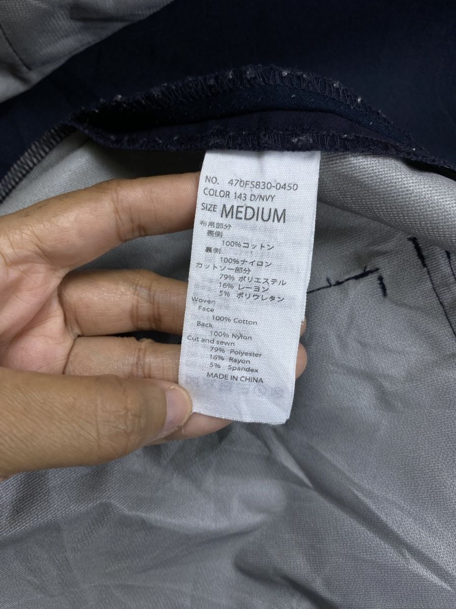 Japanese Brand Nagonstans Water Resistent Navy Color Hooded Parka Jacket Size US XL / EU 56 / 4 - 11 Thumbnail