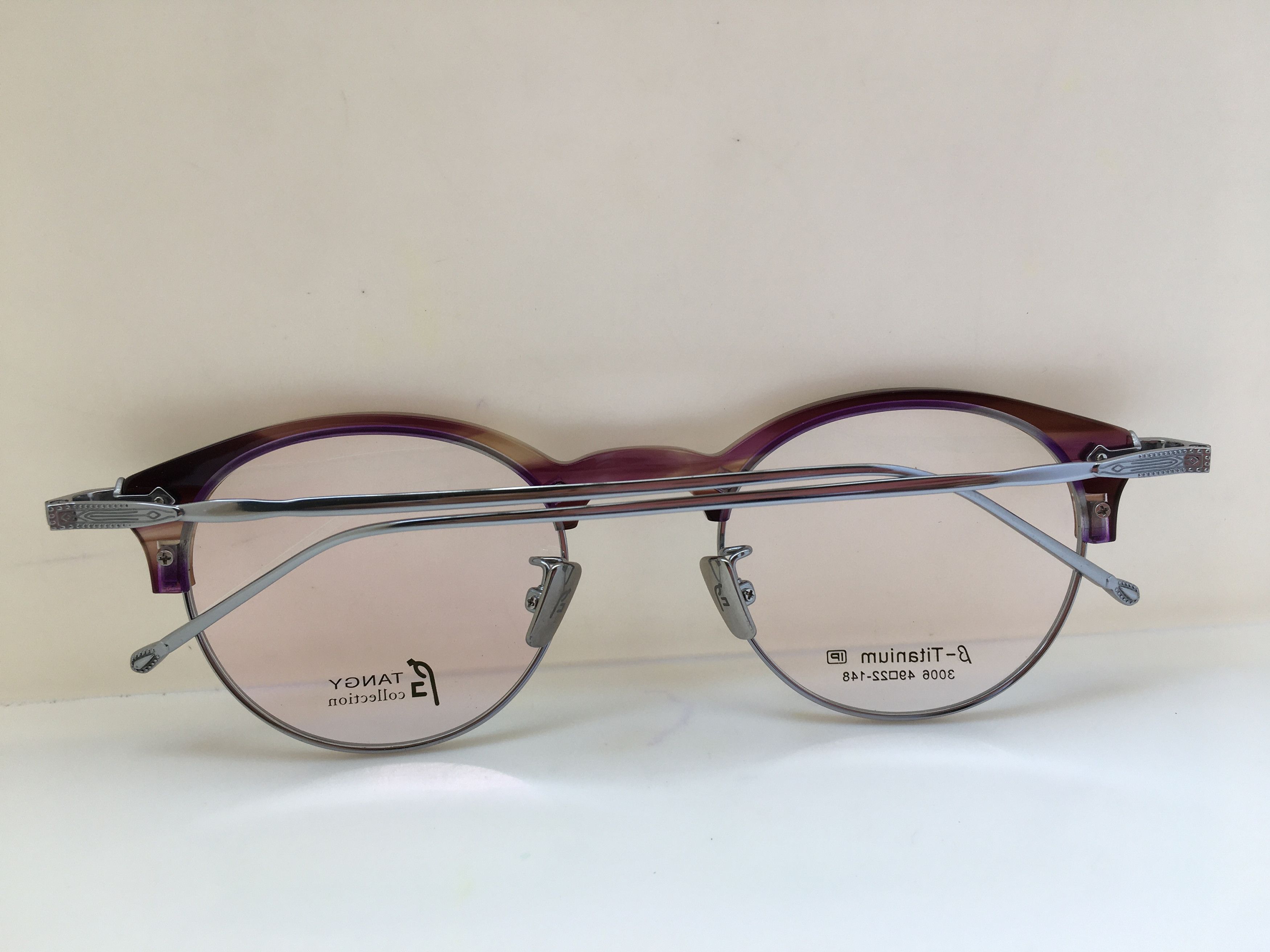 Other Tangy Malcolm Eyeglasses Frame Titanium Metal Size ONE SIZE - 8 Thumbnail