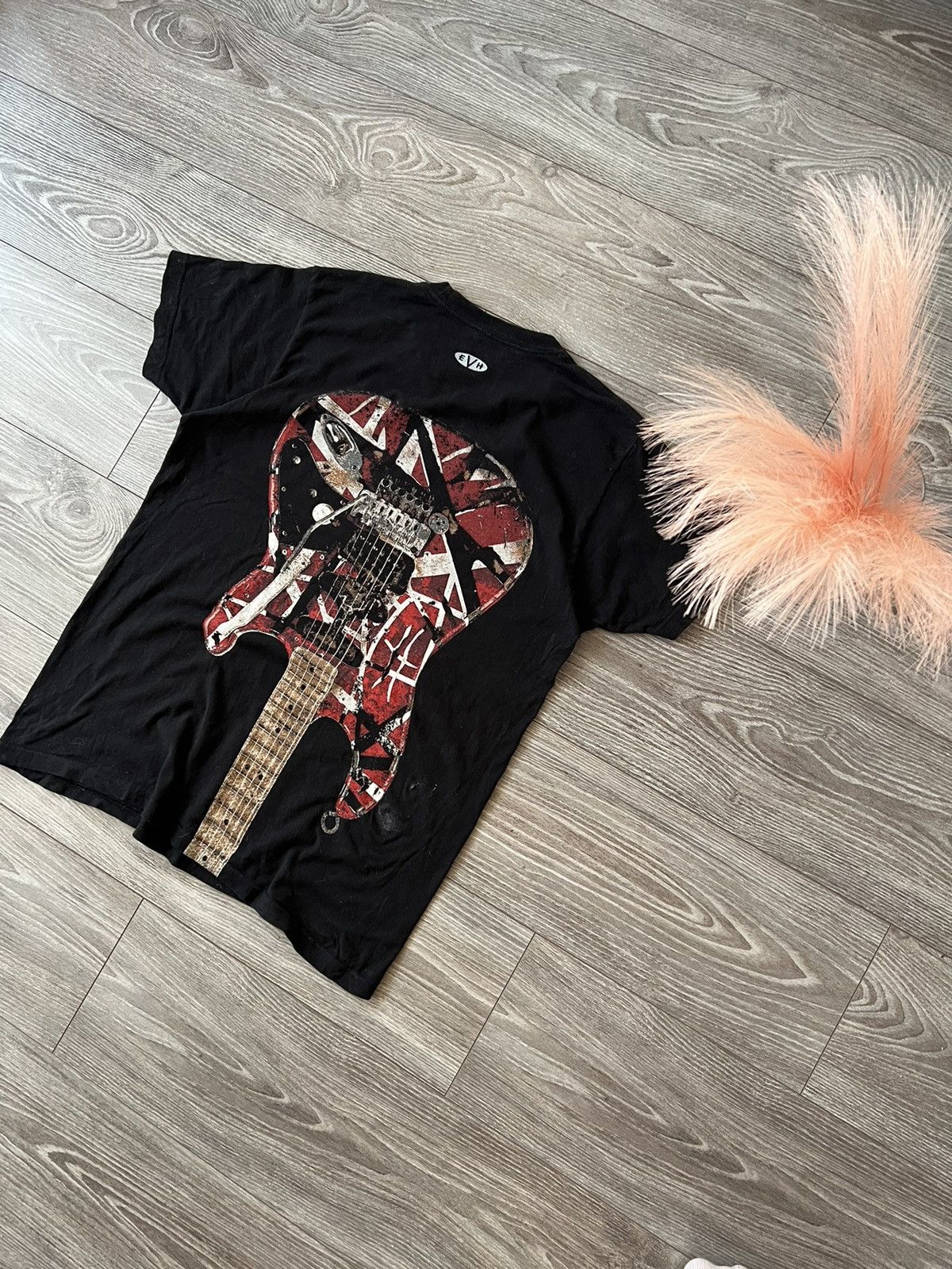 Band Tees × Vintage ‼️EVH Edward Wan Halen Eruption Rock Band T-shirt‼️ Size US L / EU 52-54 / 3 - 12 Thumbnail