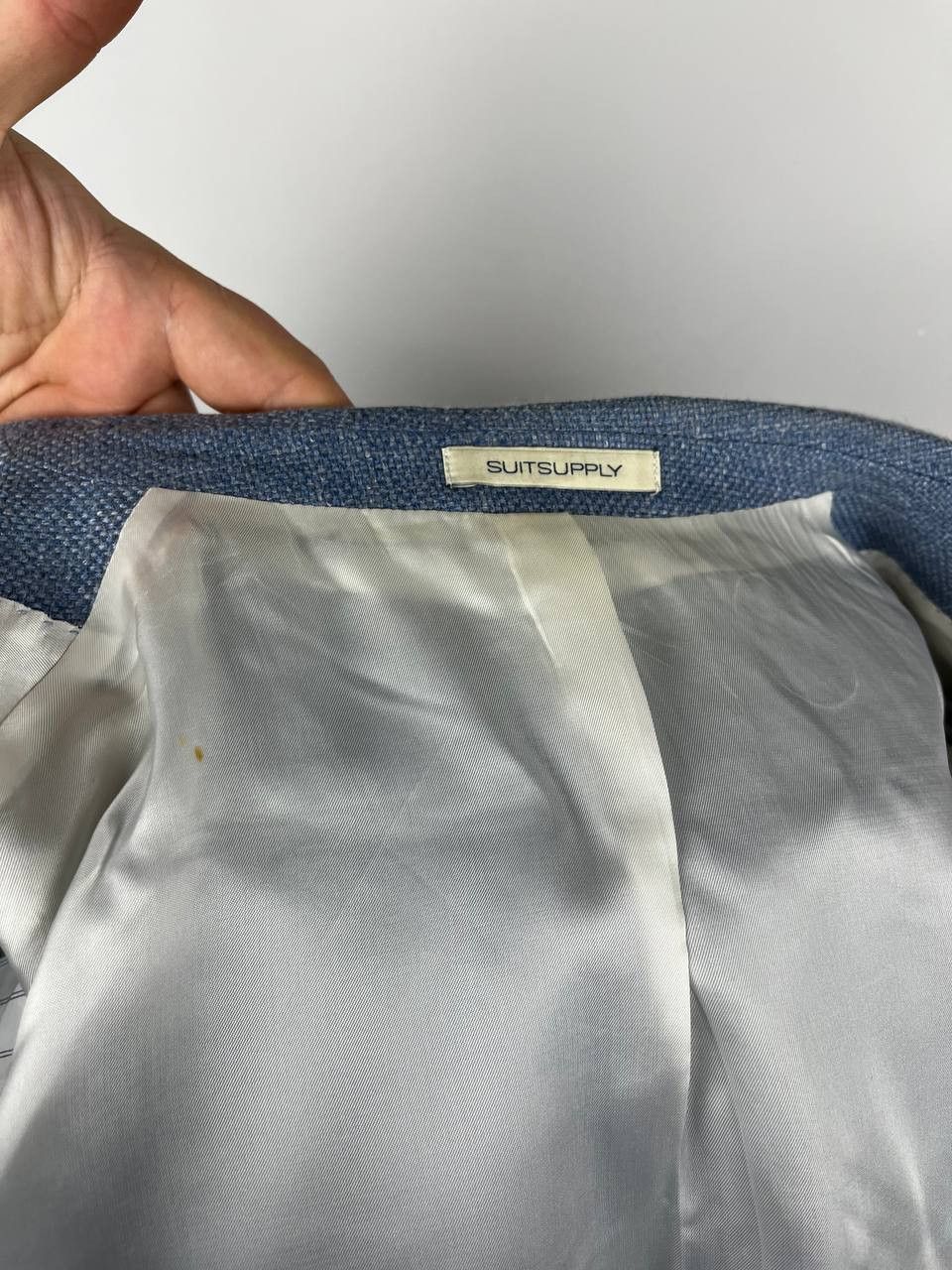 Suitsupply Suitsupply Havana Patch HL Wool Silk Linen Cashmere Blazer Size 44R - 8 Thumbnail